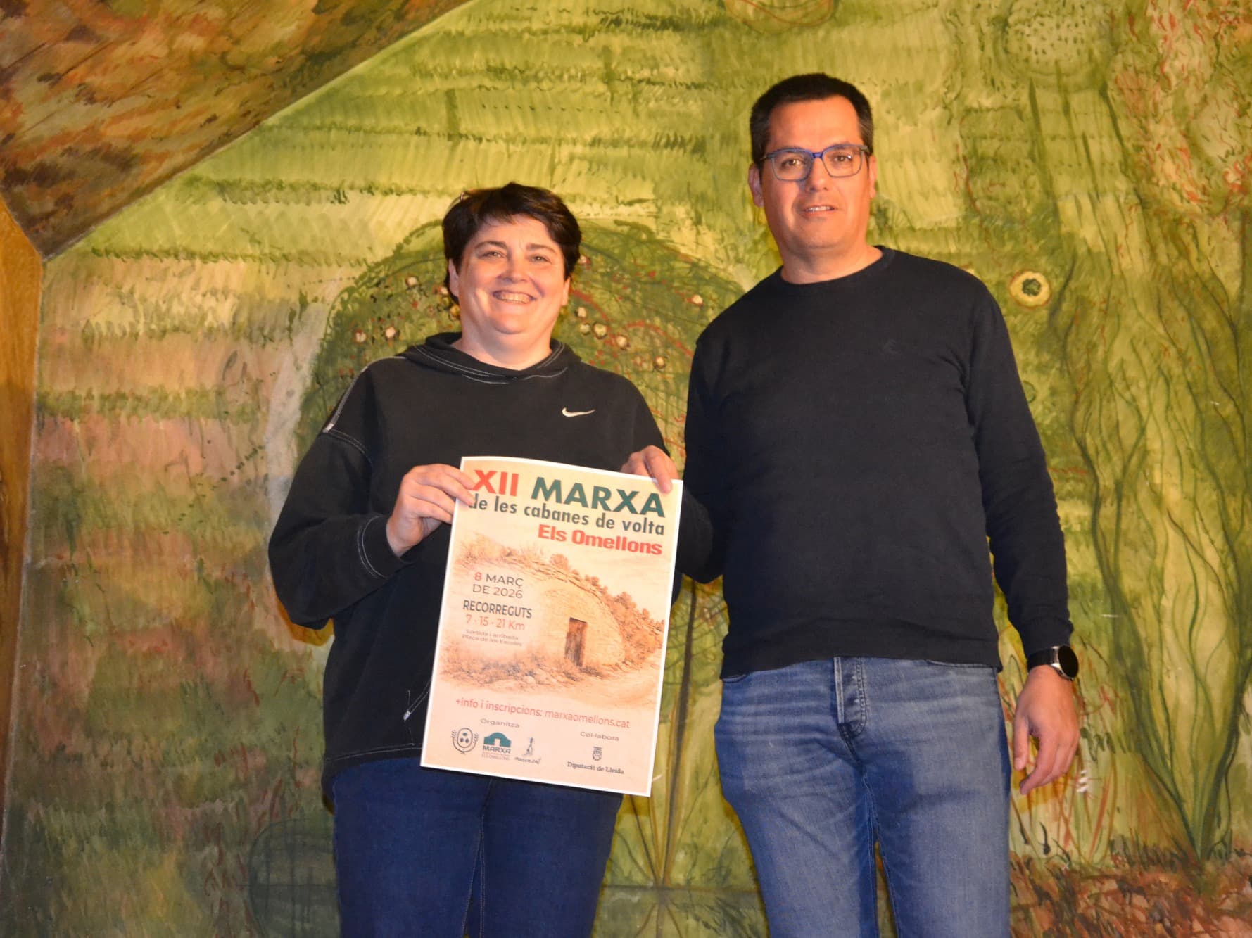 La Marxa de les Cabanes de Volta dels Omellons arriba amb un rècord del món en joc