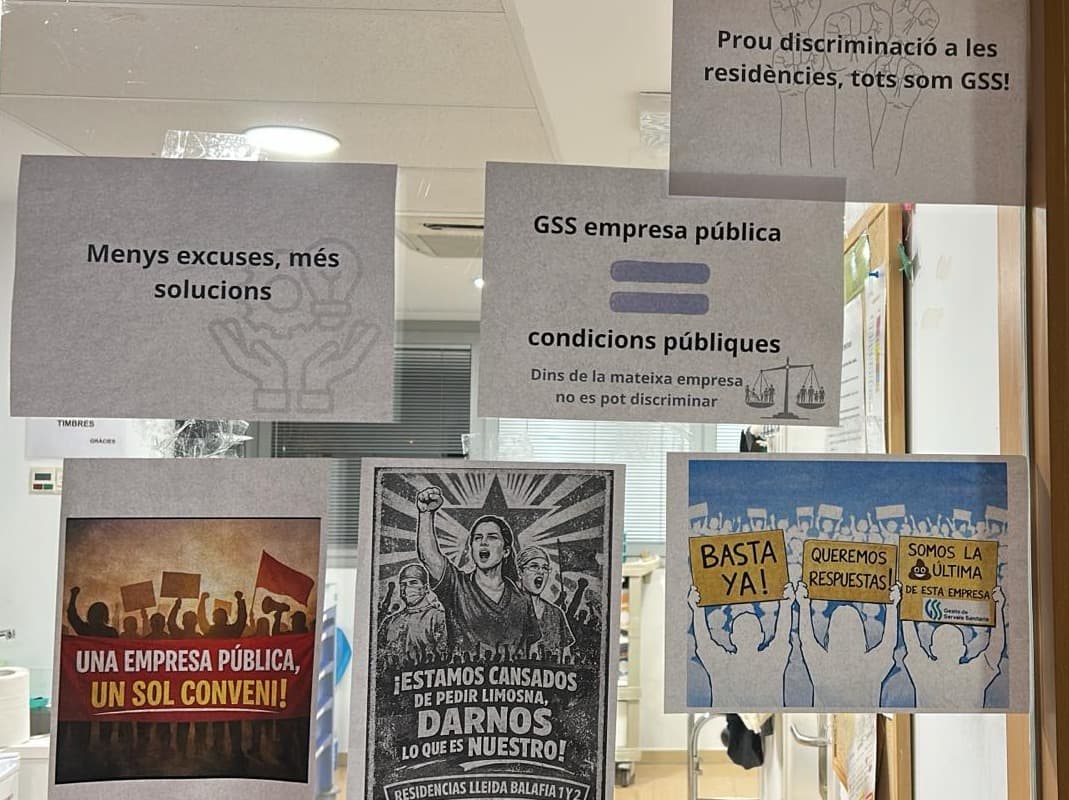 Els treballadors de les residències Balàfia I i II de Lleida anuncien mobilitzacions per un desacord salarial amb la GSS