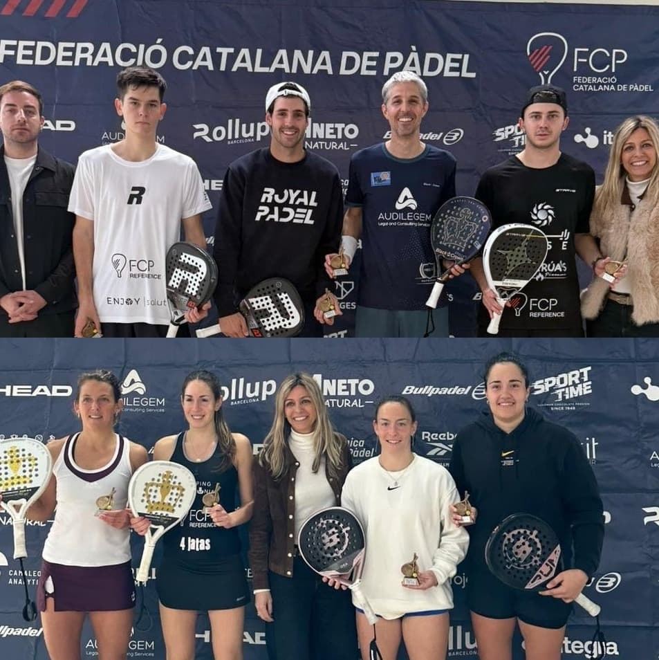 Les pistes de l’Aurial pàdel indoor Lleida acullen el segon gran slam de la temporada 2026