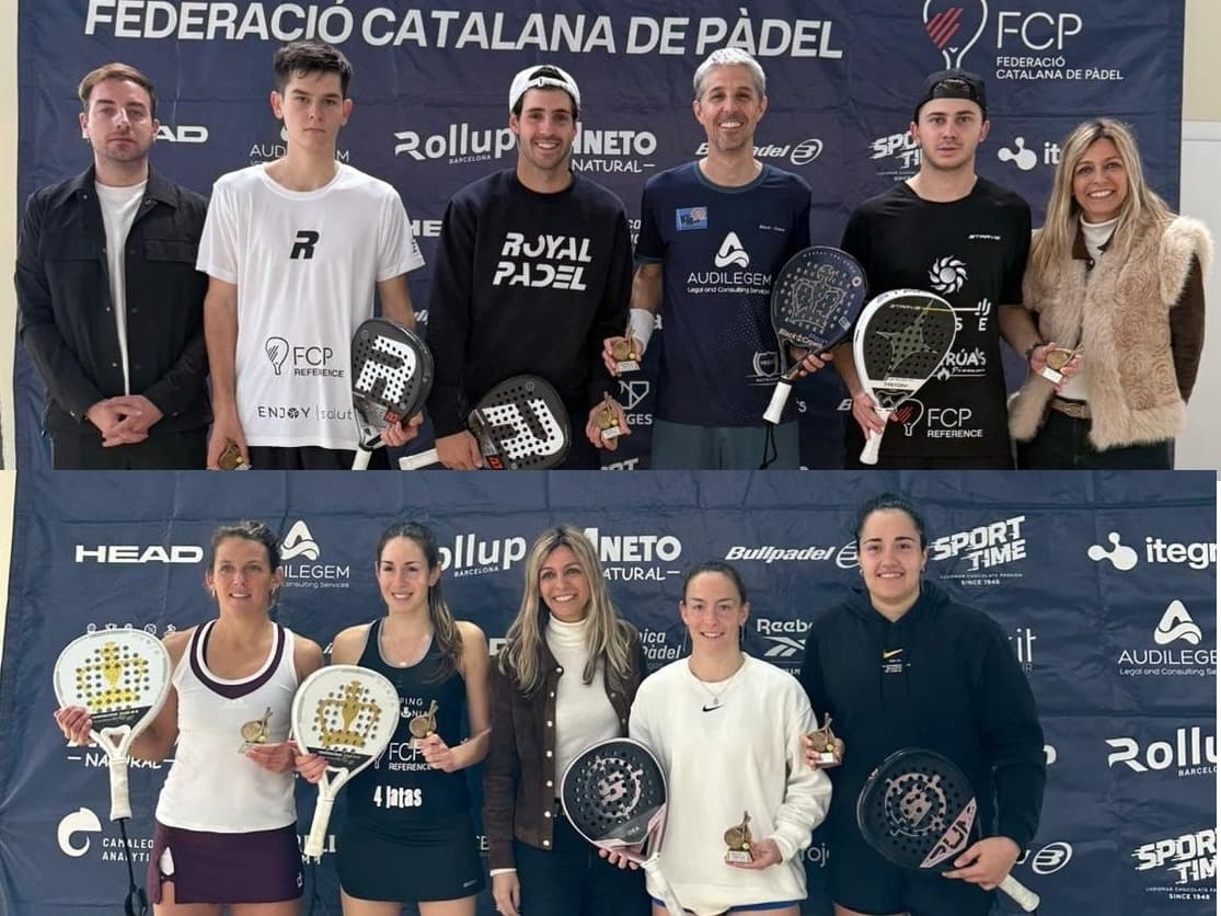 Les pistes de l’Aurial pàdel indoor Lleida acullen el segon gran slam de la temporada 2026