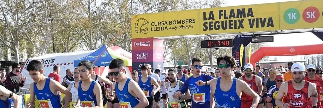 La Cursa Bombers amb Aremi trenca el sostre de 3.700 corredors