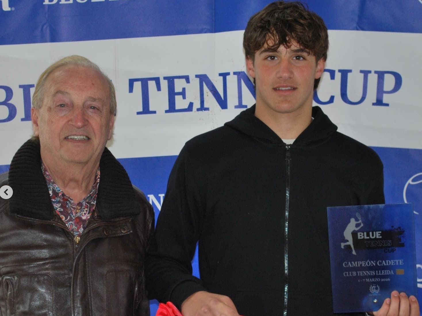 Tres tennistes del CT Lleida es proclamen campions de les seves categories de la Blue Tennis Cup