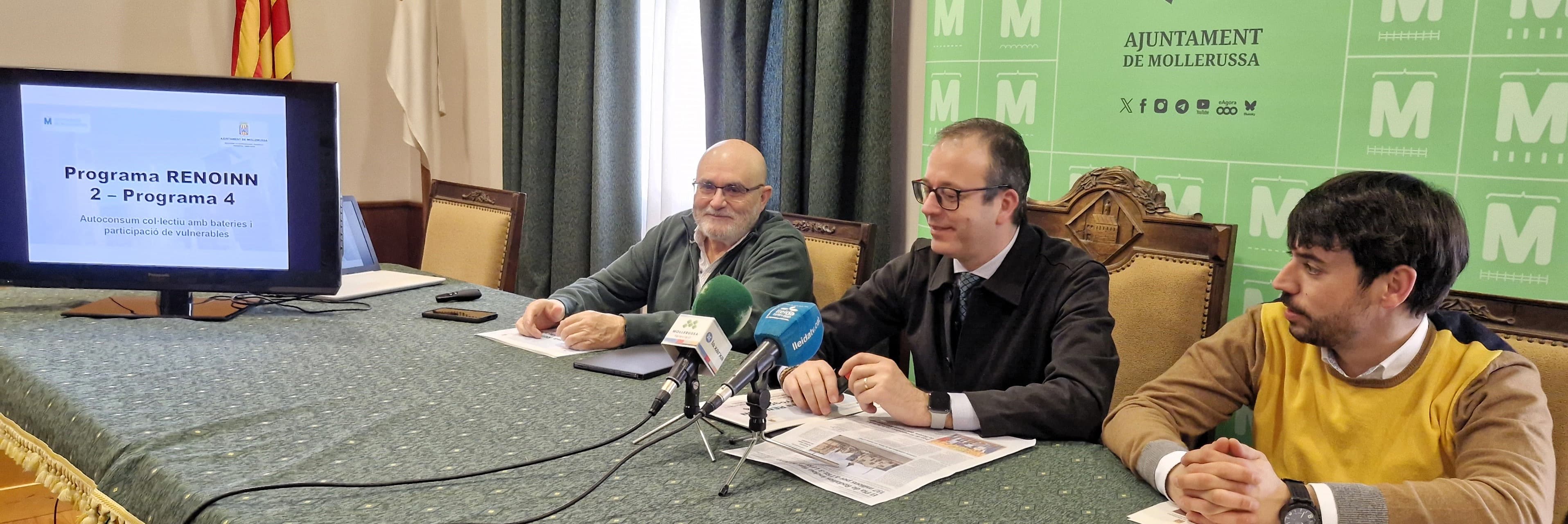 Mollerussa vol instal·lar plaques solars en 4 equipaments per autoabastir-se i generar estalvi energètic