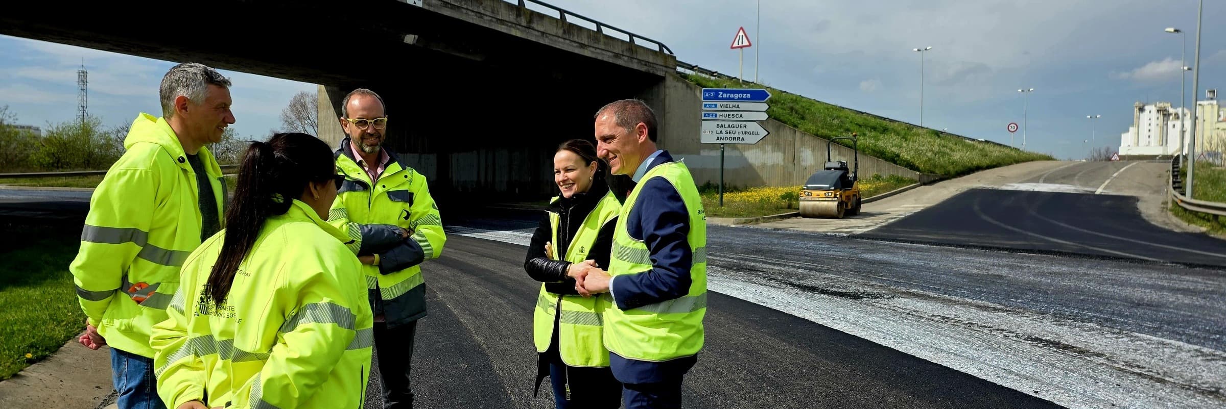 Les obres d’emergència del ferm a la LL-11 finalitzen aquest dijous al vespre
