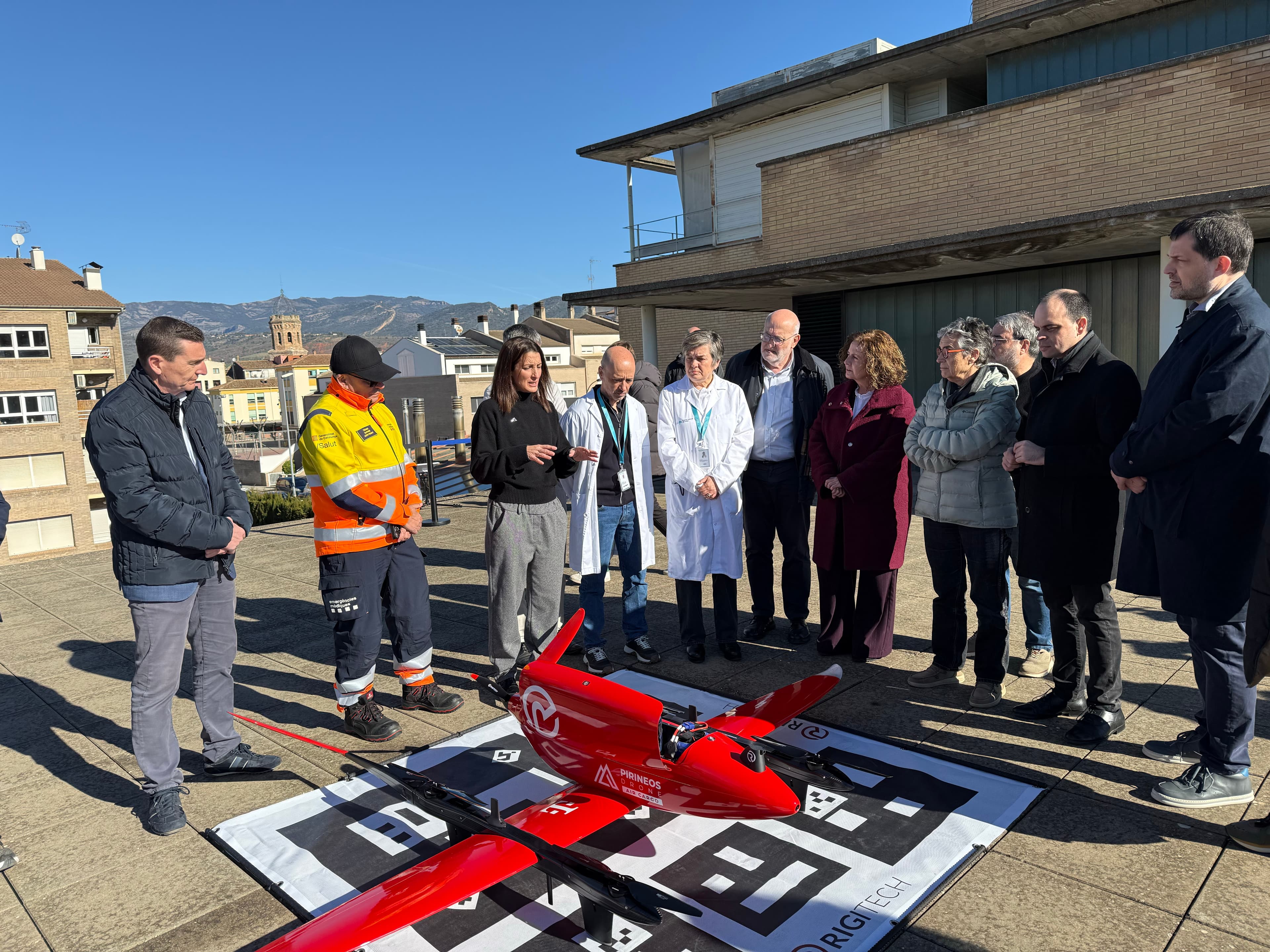 L’Hospital de Tremp i l’Arnau de Vilanova de Lleida estrenaran un servei de transport sanitari amb drons