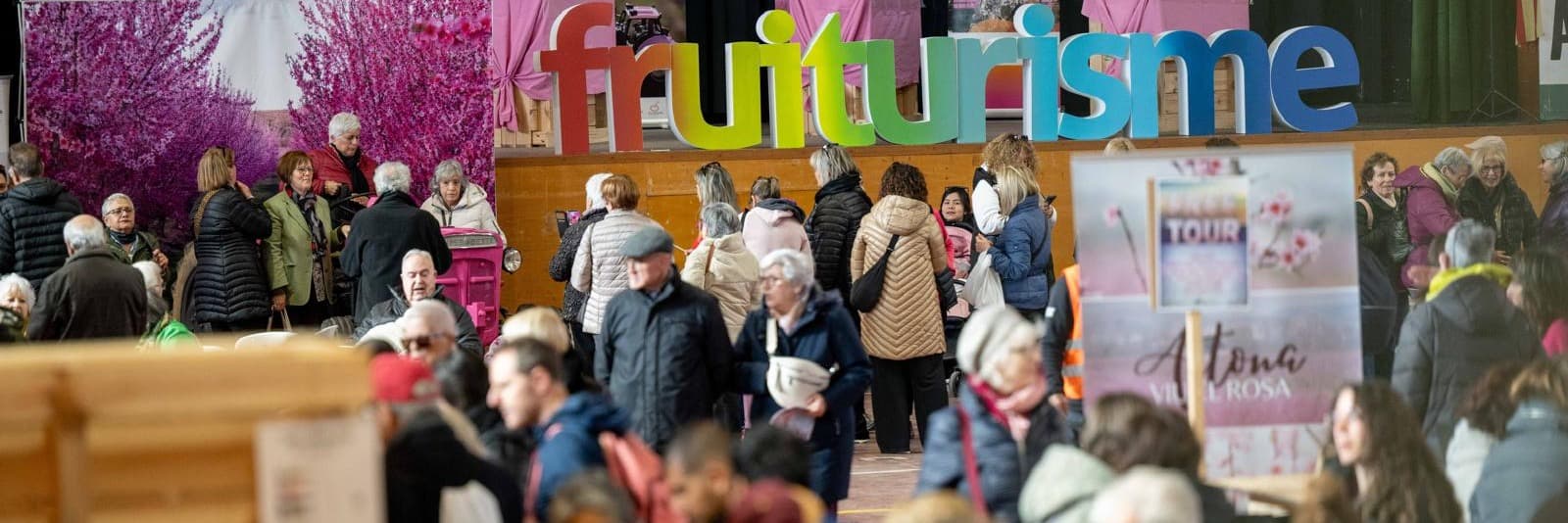 Nou cap de setmana d'èxit a la floració d'Aitona amb més de 7.000 visitants