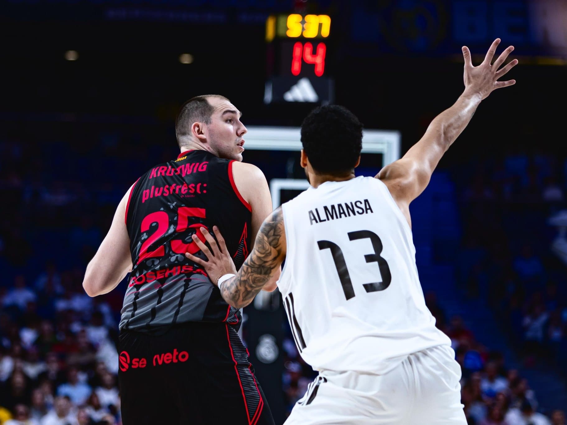 El Hiopos Lleida cau amb claredat a Madrid després d’un segon quart catastròfic