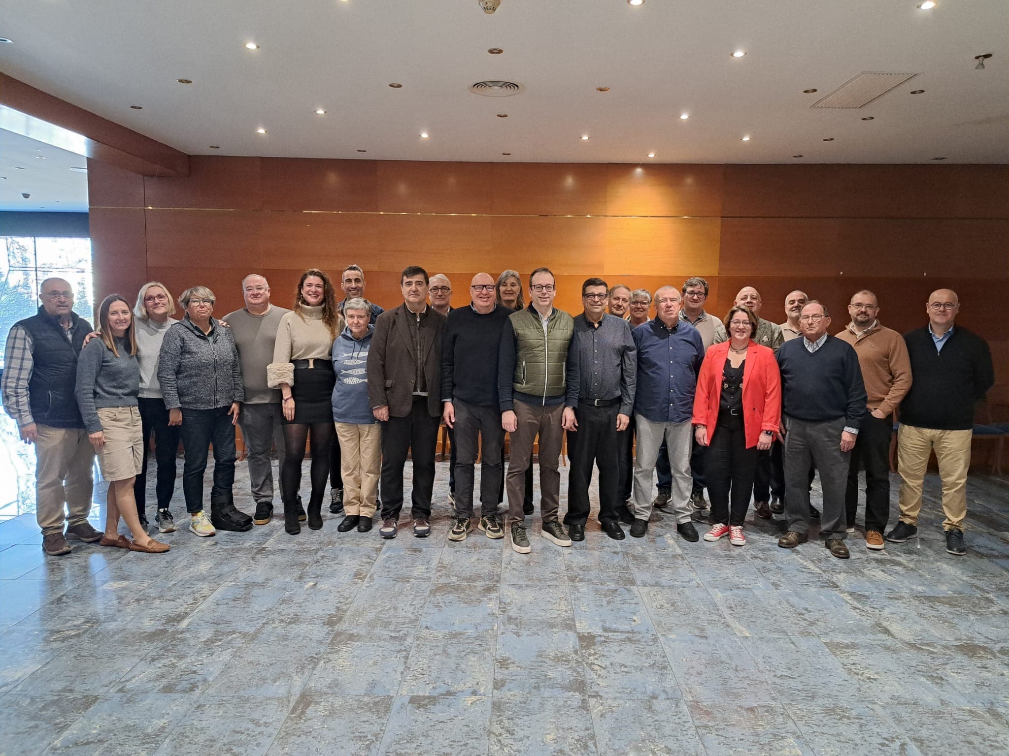 Mollerussa ha acollit aquest cap de setmana la junta directiva de la Federació Catalana de Bàsquet