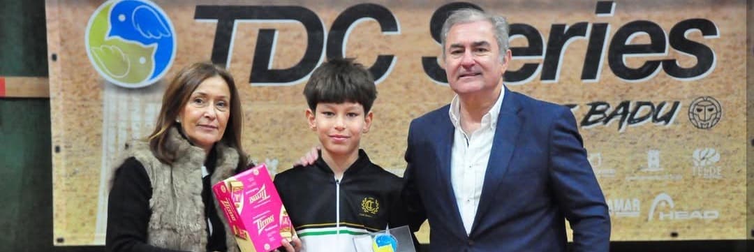 Miquel López es proclama campió sub12 a les TCD Series de Saragossa