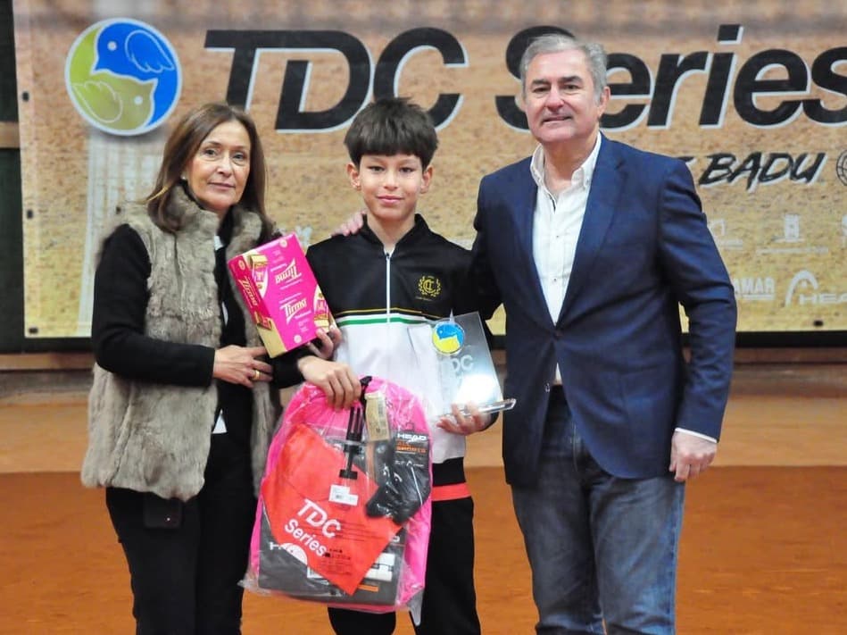 Miquel López es proclama campió sub12 a les TCD Series de Saragossa
