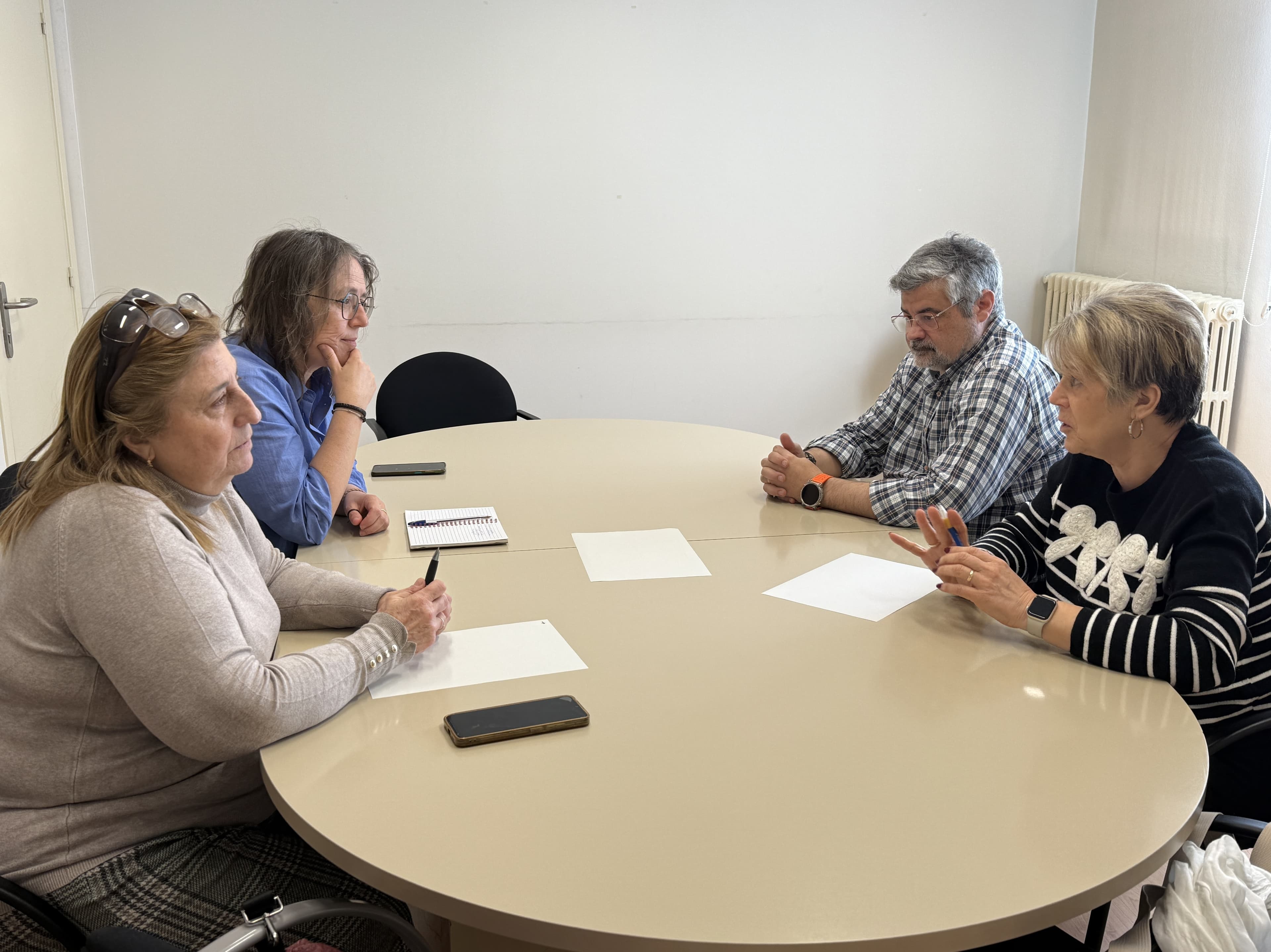 El Comú de Lleida es reuneix amb l’AMILL per abordar la necessitat d’una atenció integral a l’ictus al territori