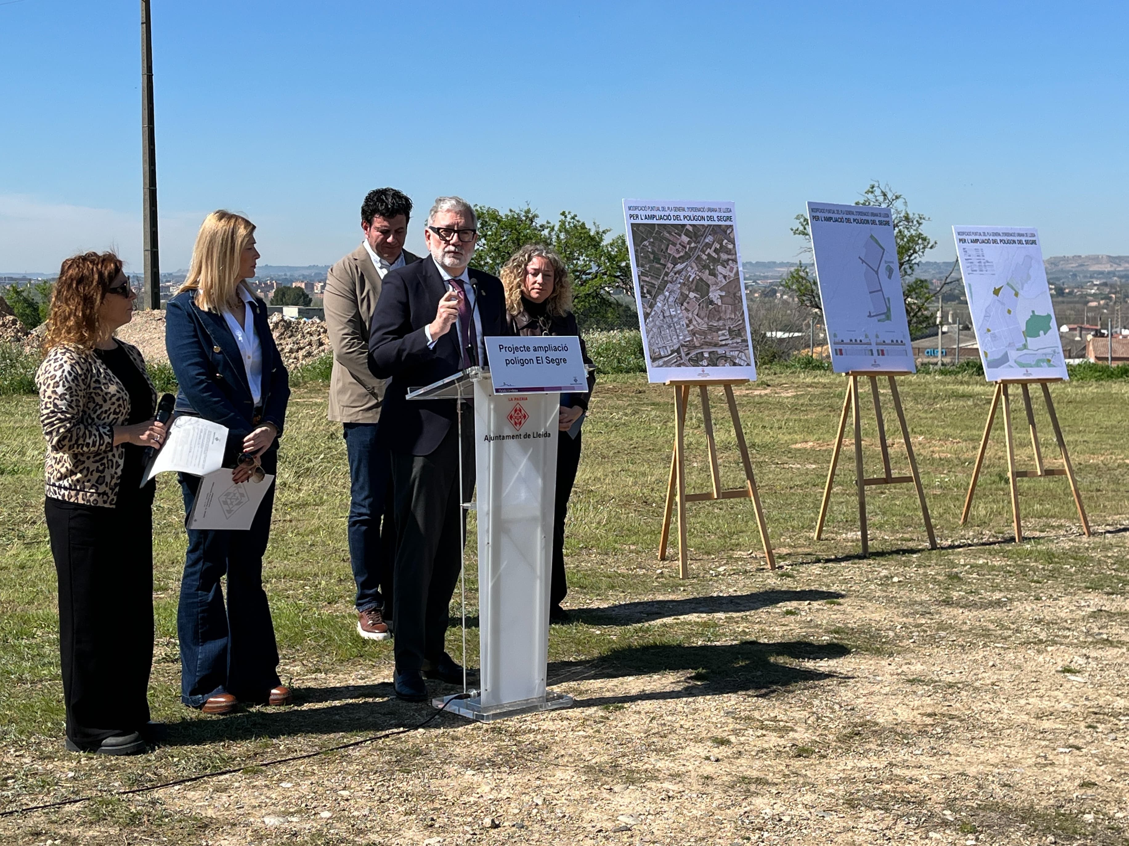 Les obres d'ampliació del polígon El Segre de Lleida podrien començar en un any