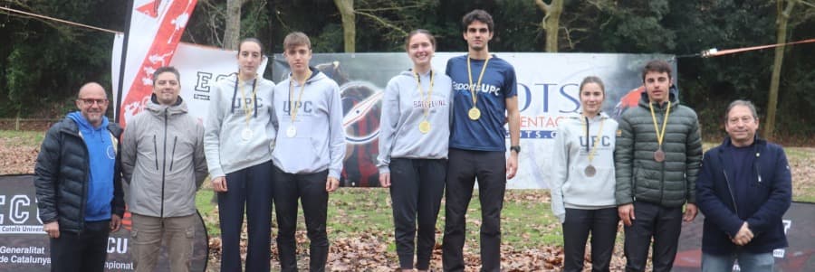 La Universitat de Lleida es penja 8 medalles en atletisme al Campionat Català Universitari