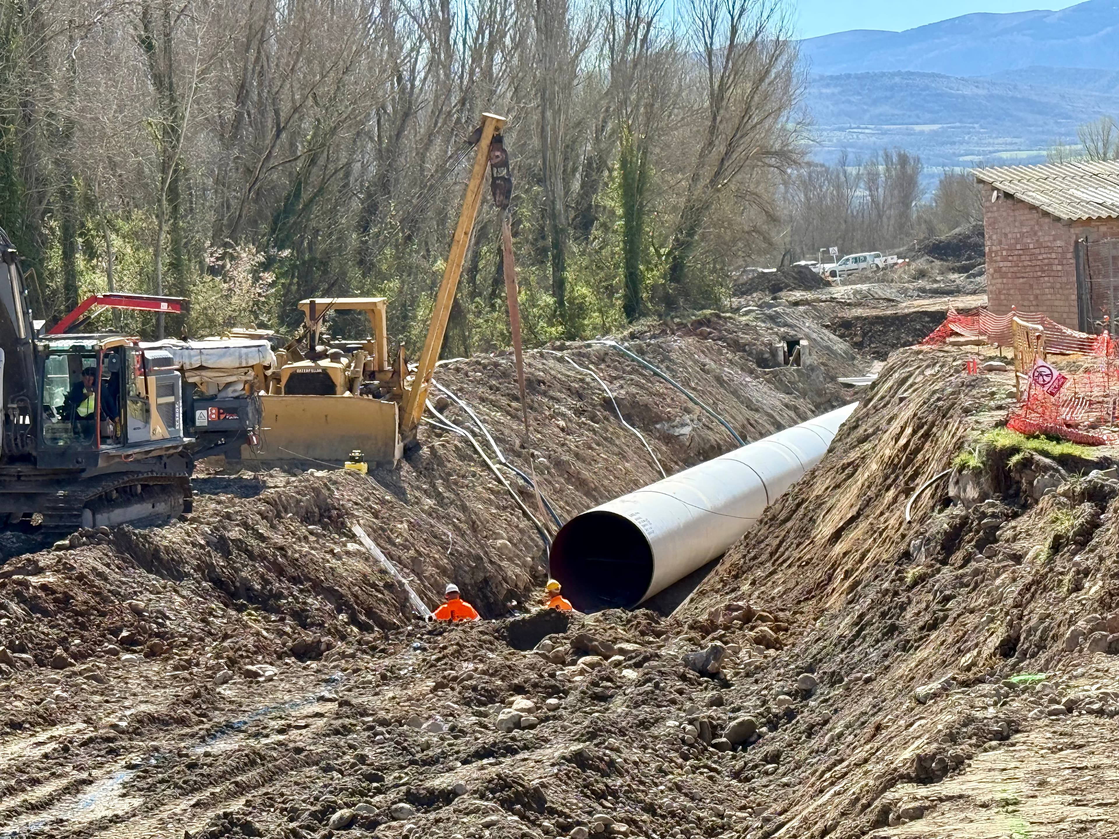 Les obres del reg de la conca de Tremp suposaran un canvi en la gestió de l’aigua i el maneig dels cultius