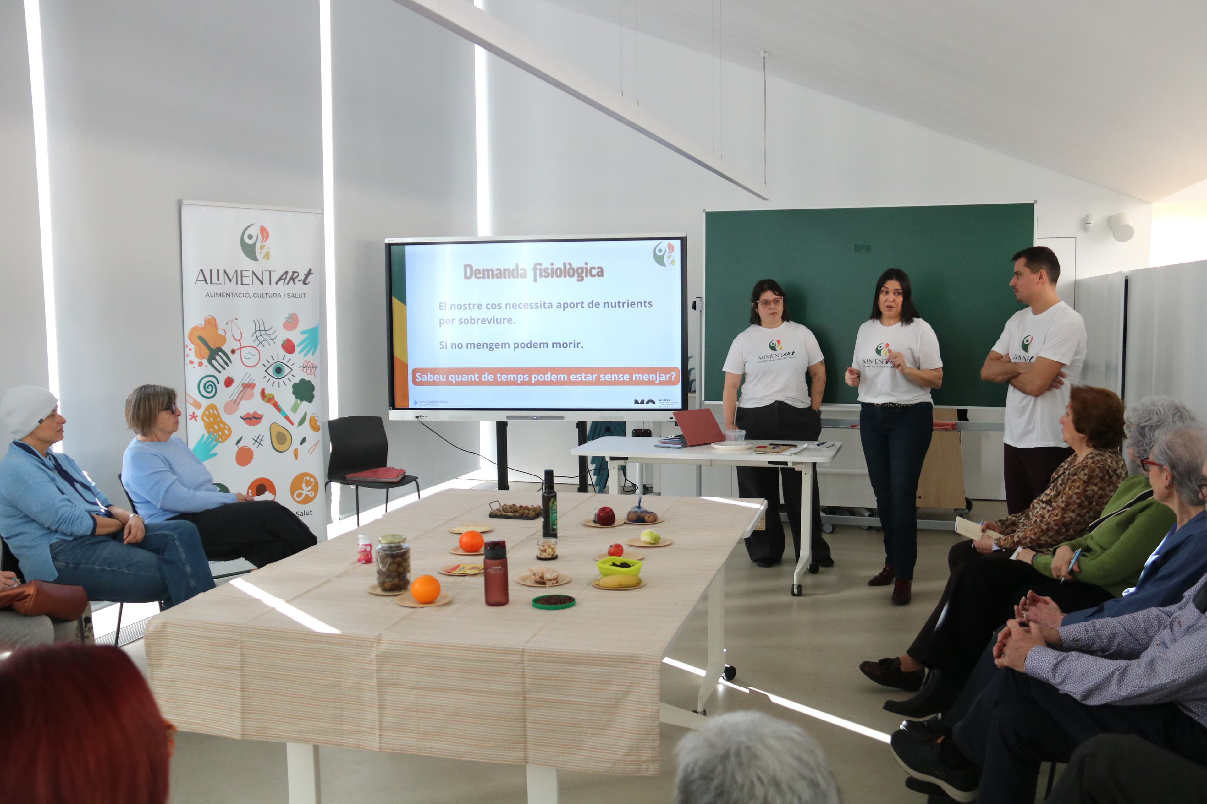 L’Institut Català de la Salut i el Museu Morera obren el projecte AlimentAR-T al públic fins al 27 de març