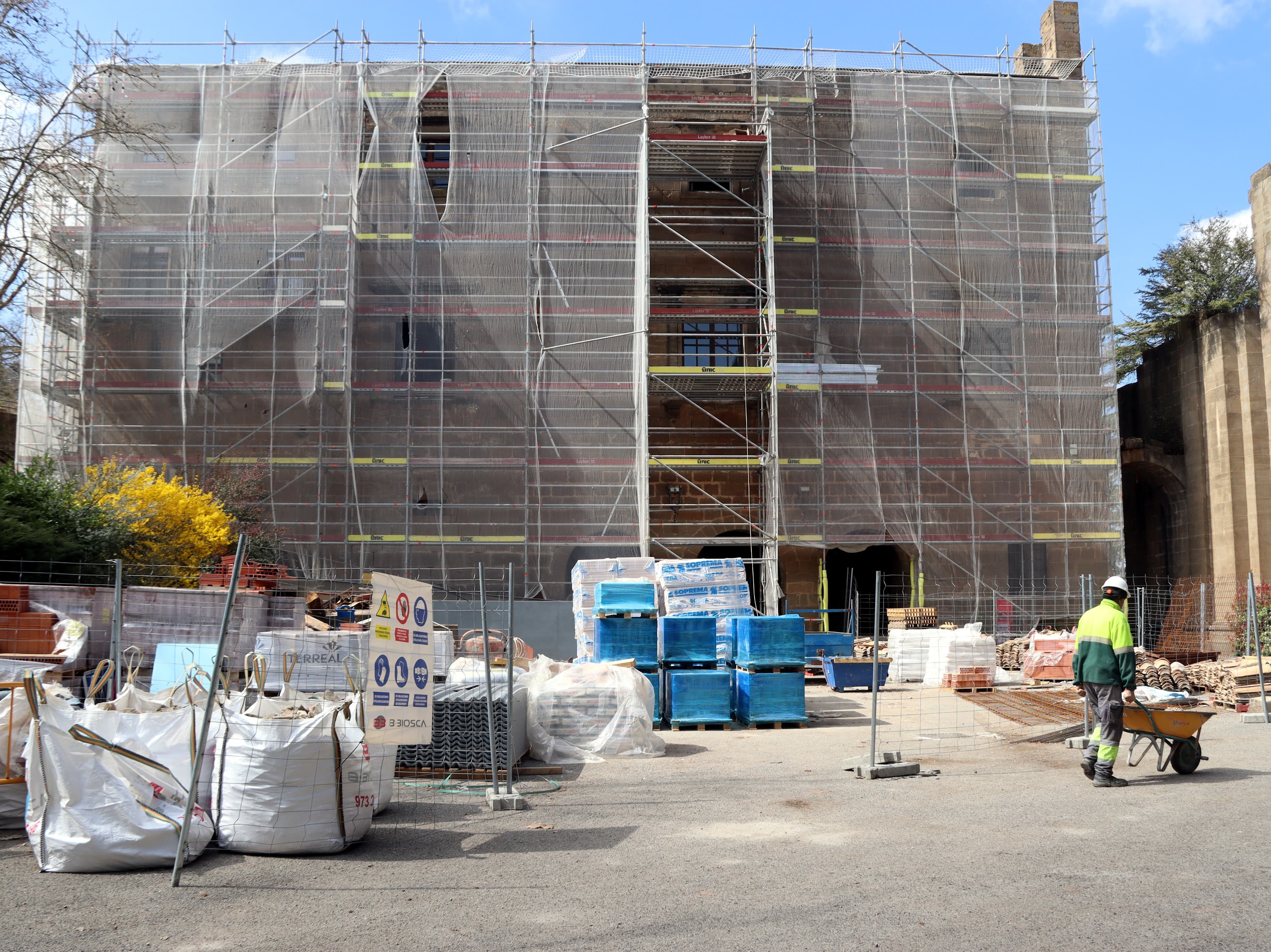 La rehabilitació de la Casa Gran del Miracle encara la recta final i estarà llesta al maig