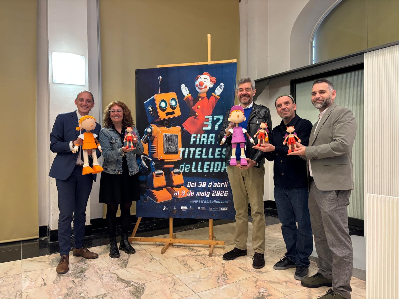 Lleida es prepara per acollir la 37a edició de la Fira de Titelles, del 30 d’abril al 3 de maig