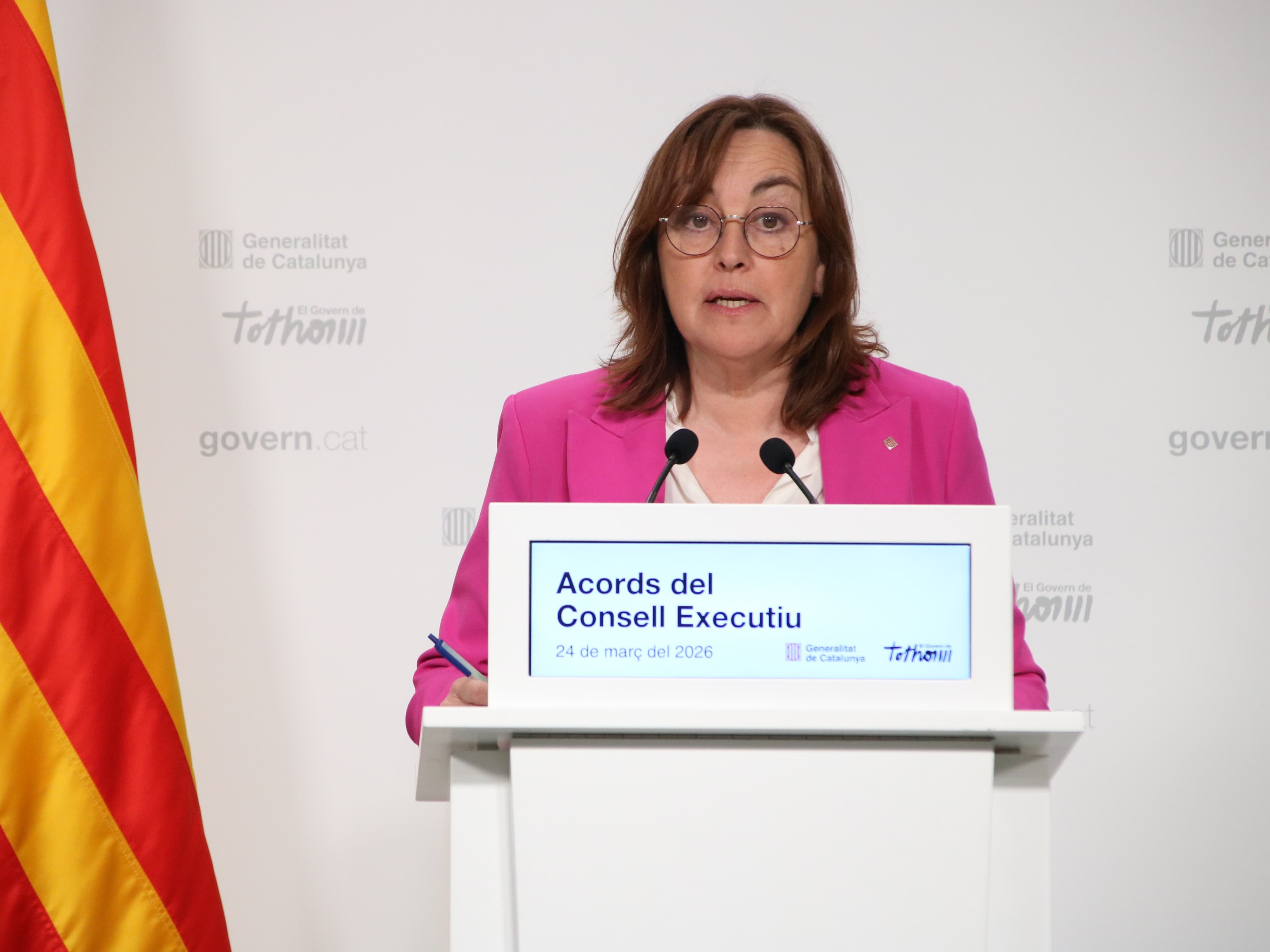 El Govern no preveu canviar el Pacte per la Llengua i crida Junts i CUP a donar-hi suport després de l'ordre del TSJC