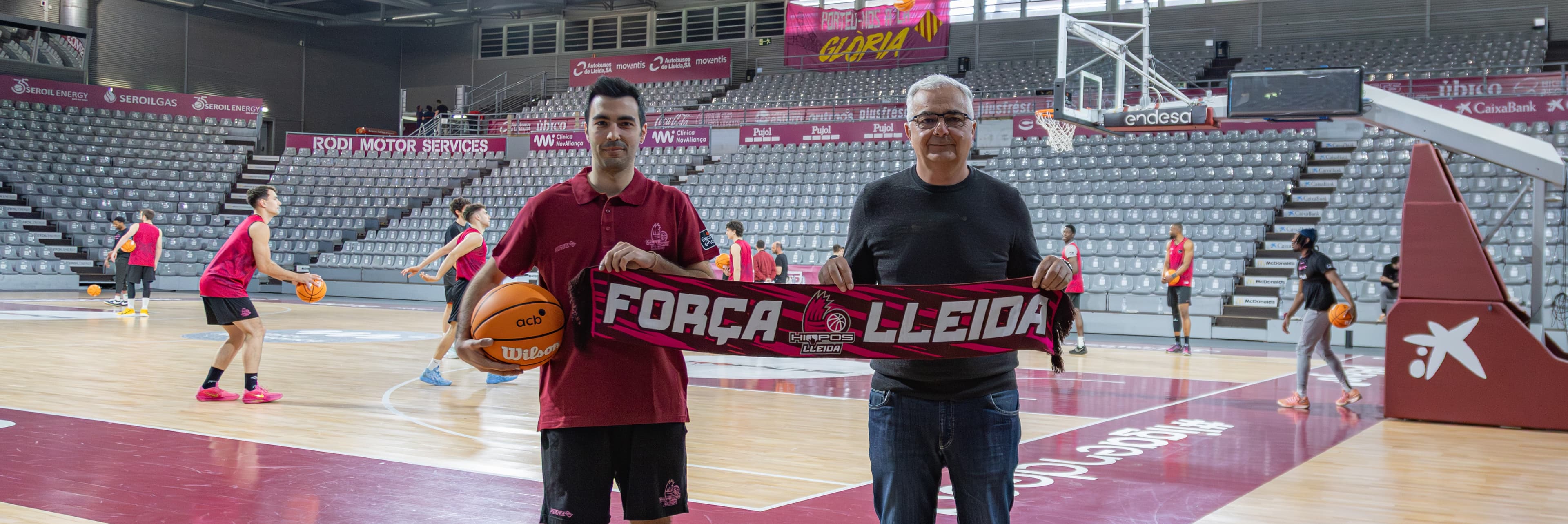 Gerard Encuentra i Albert Aliaga saben quin Hiopos Lleida hi ha d'haver al 2029