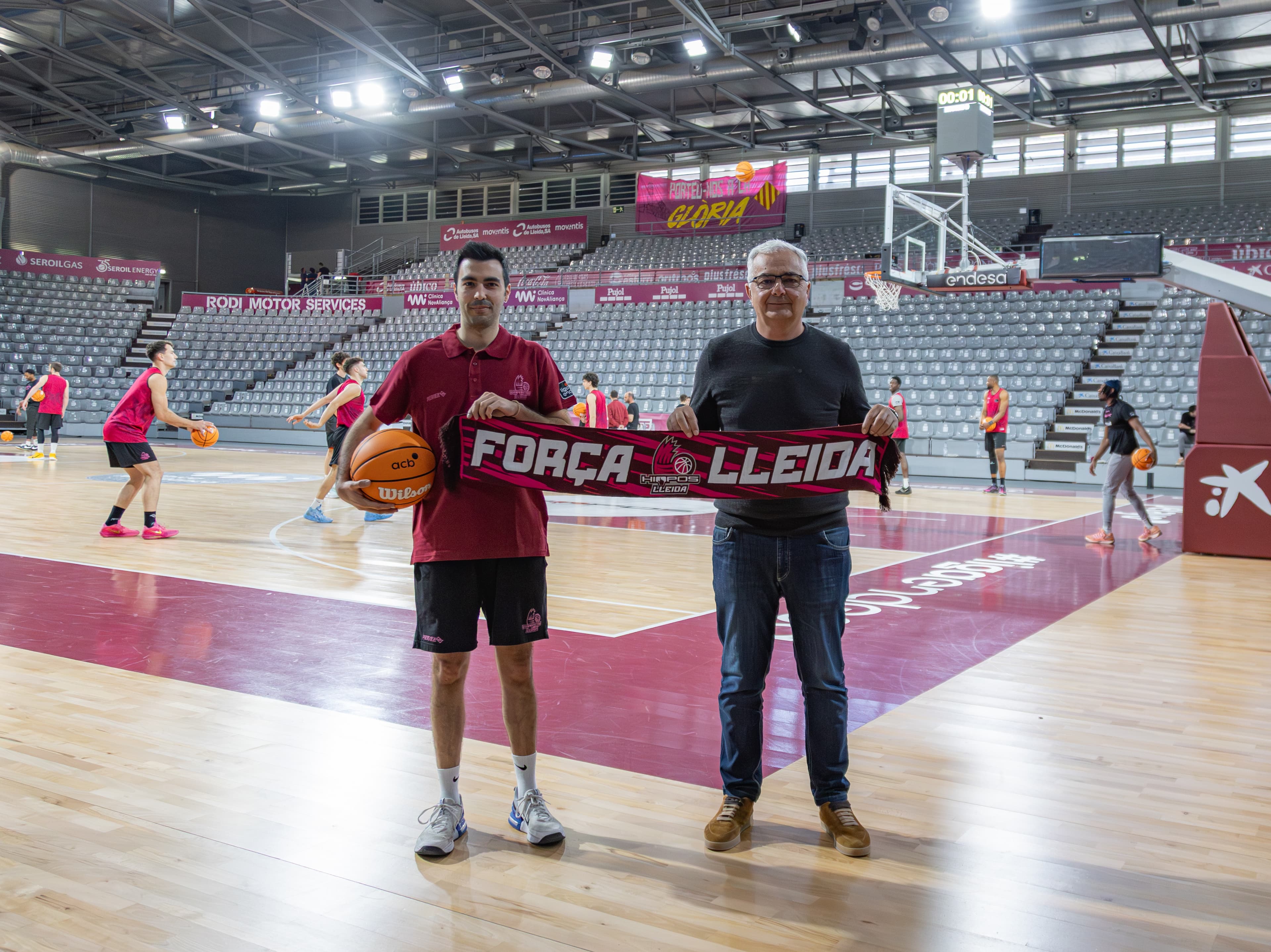 Gerard Encuentra i Albert Aliaga saben quin Hiopos Lleida hi ha d'haver al 2029