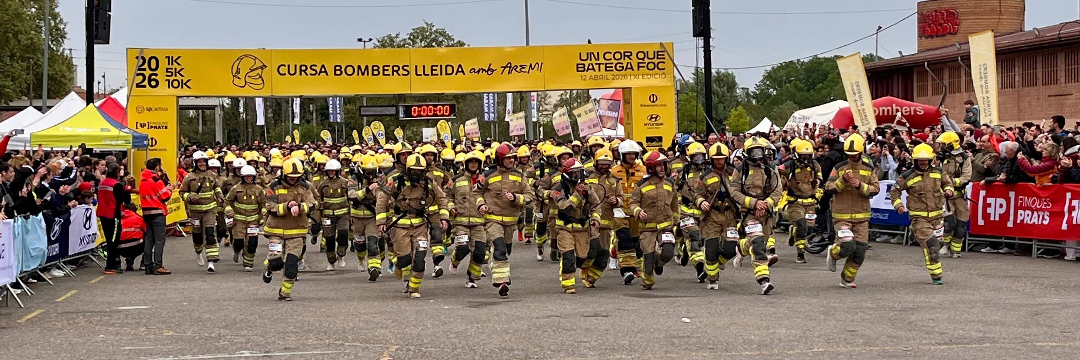 La Cursa dels Bombers amb Aremi de Lleida aplega 3.750 participants
