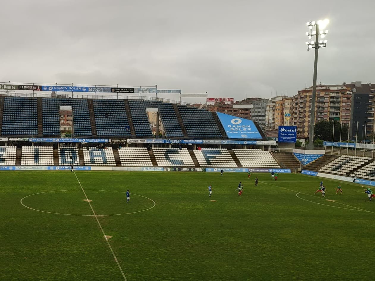 Empat insuficient del Lleida davant el San Cristóbal