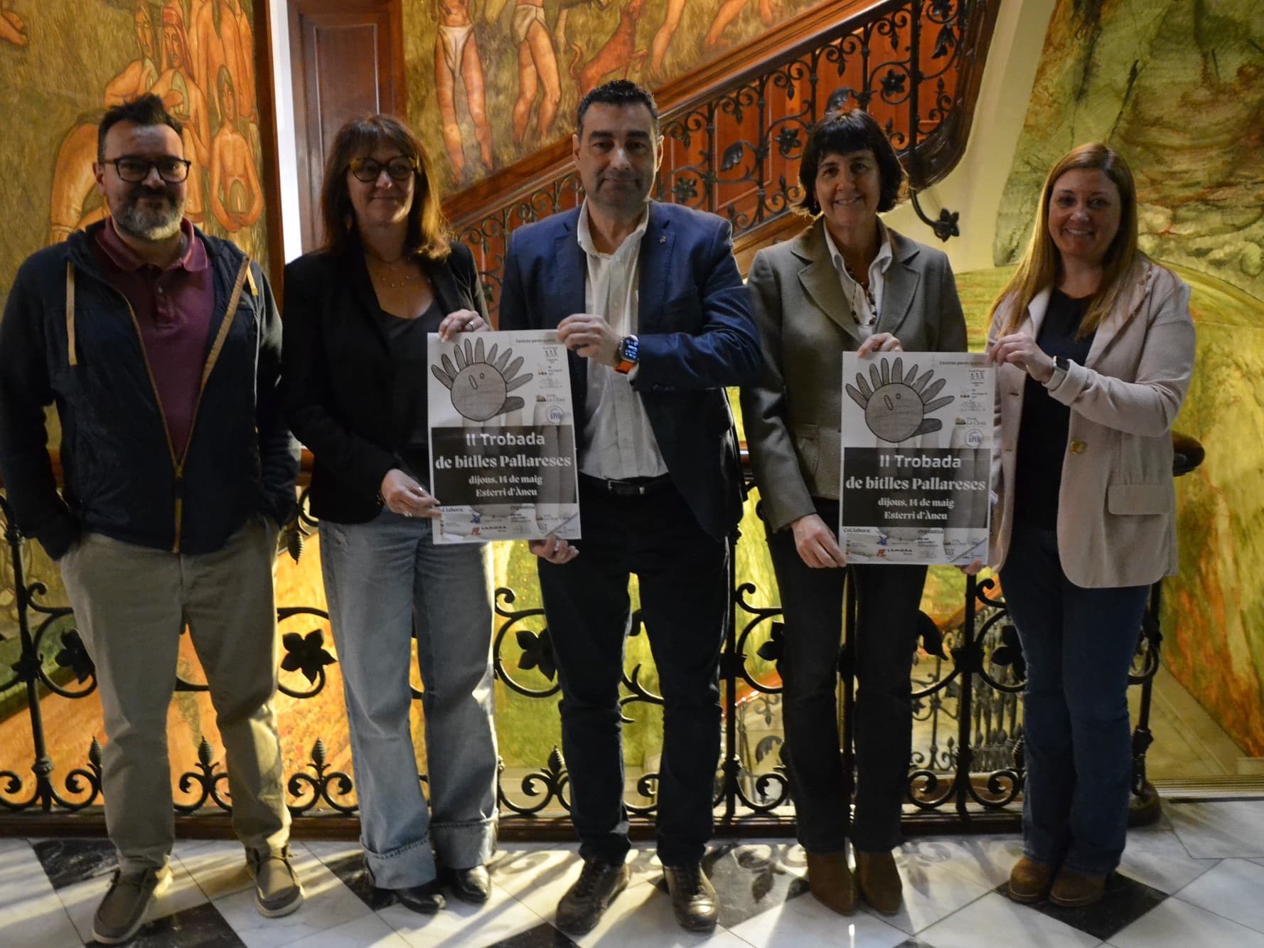 Cinc centres educatius del Pallars Sobirà treballen per recuperar les bitlles pallareses