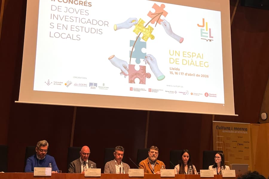El Segon Congrés de Joves Investigadors en Estudis Locals arrenca aquest dimecres a la Universitat de Lleida