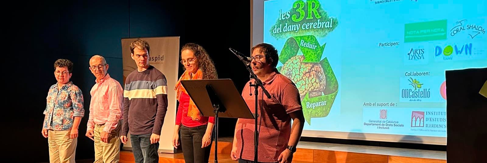 La Vetllada Poètica d’ASPID dona visibilitat al dany cerebral adquirit a l’Espai Orfeó de Lleida