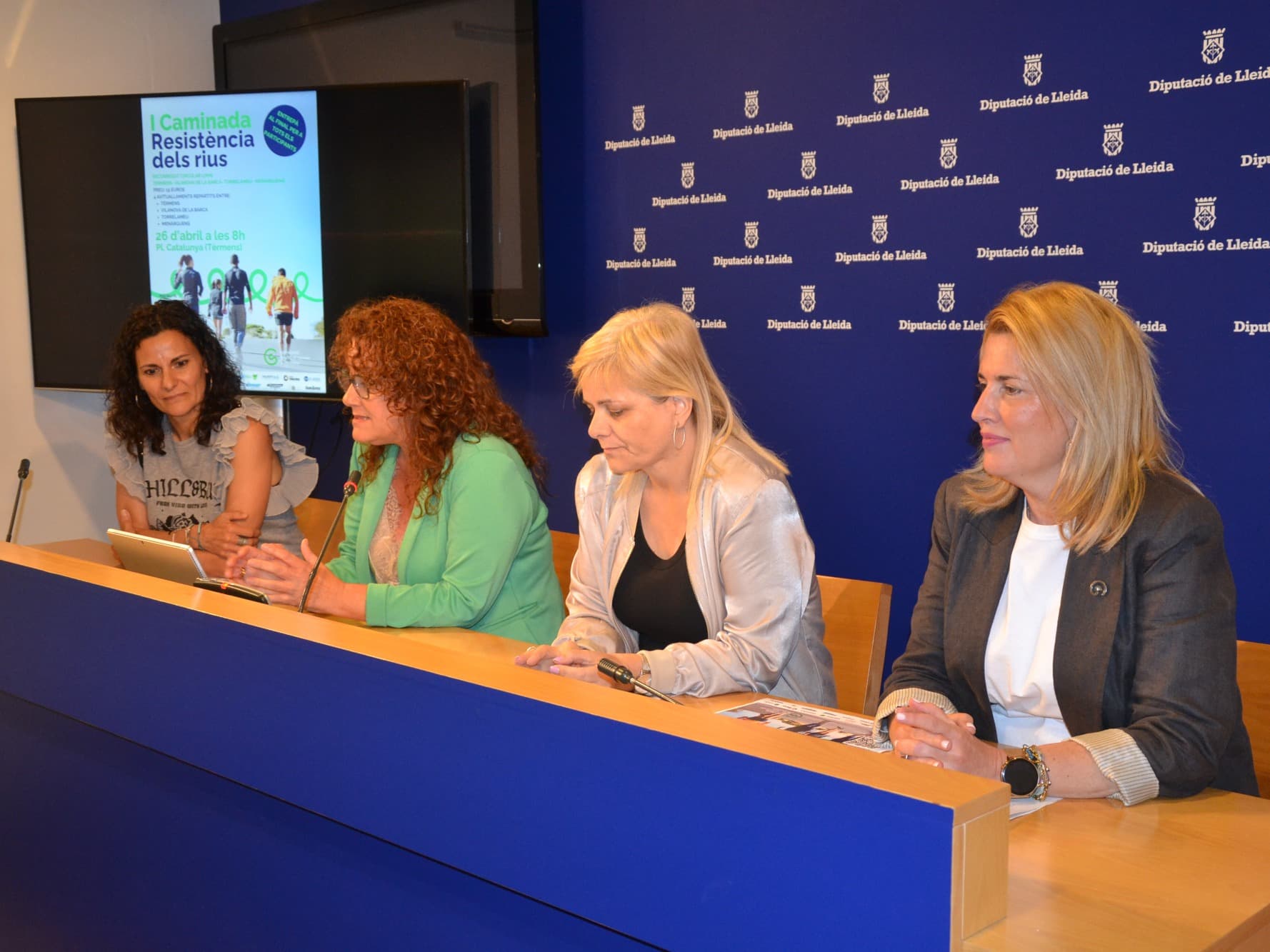 Térmens celebra la 1a Caminada Resistència dels Rius