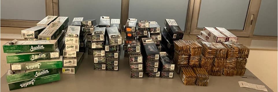 Enxampat amb més de 1.000 paquets de tabac de contraban a la Farga de Moles