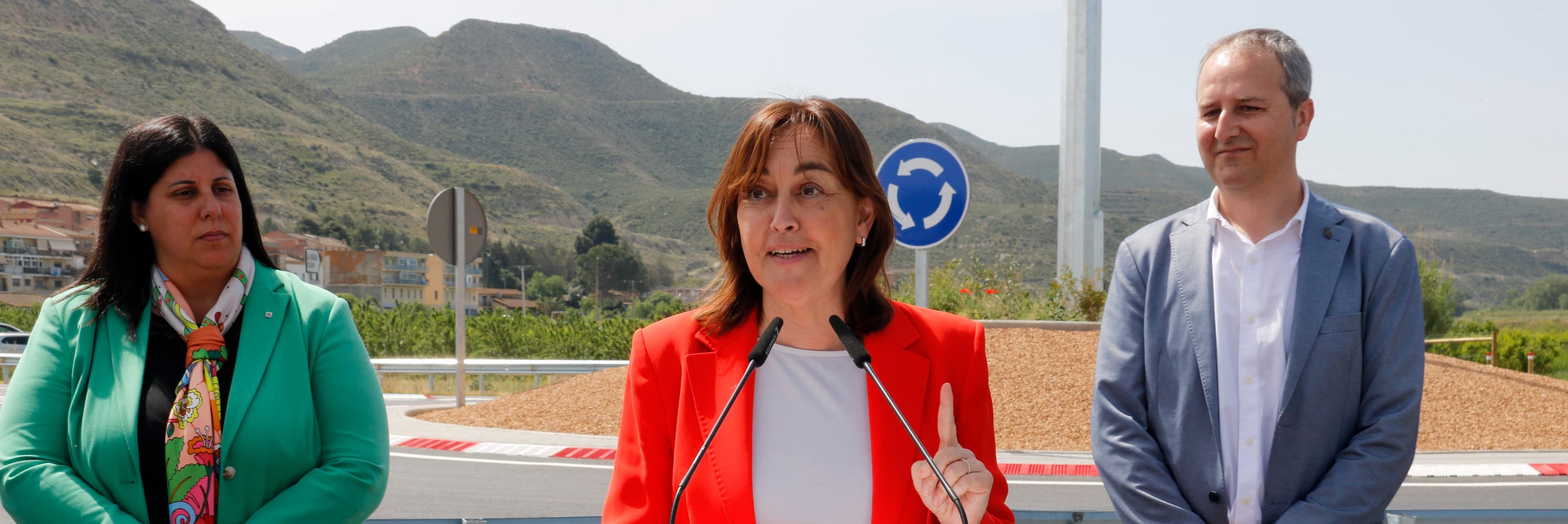 Territori inaugura la carretera C-131 que uneix la Granja d'Escarp amb Mequinensa