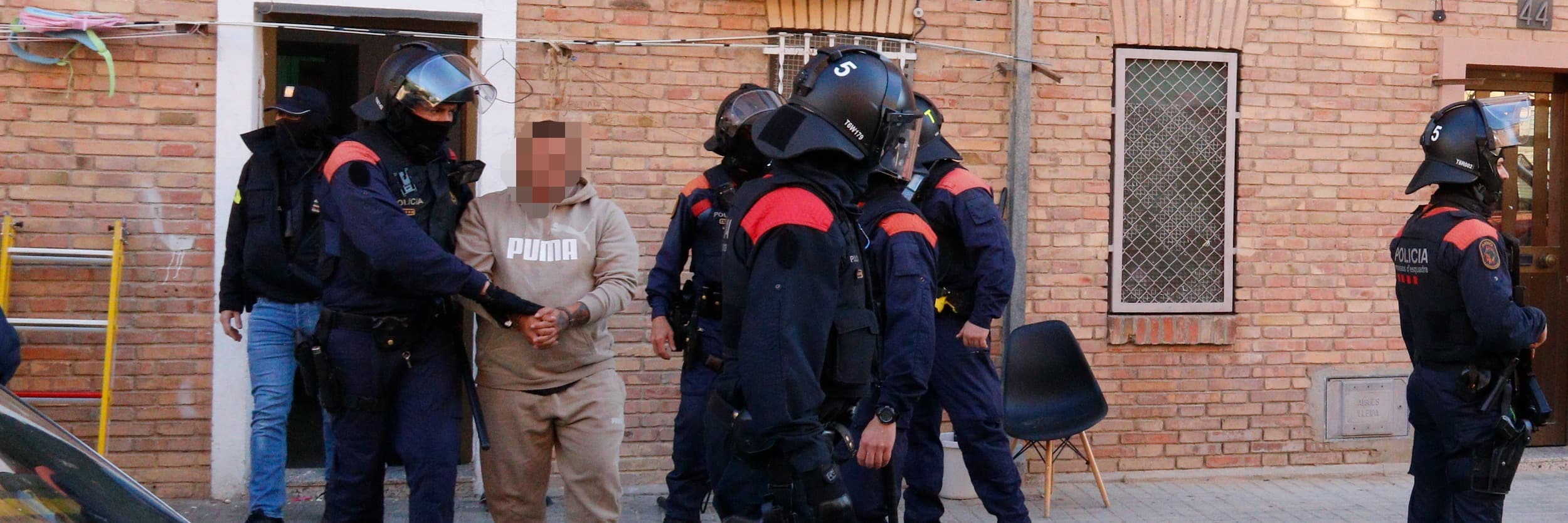 Presó per a cinc dels onze detinguts a Lleida i Serós en un dispositiu contra el tràfic de marihuana i armes