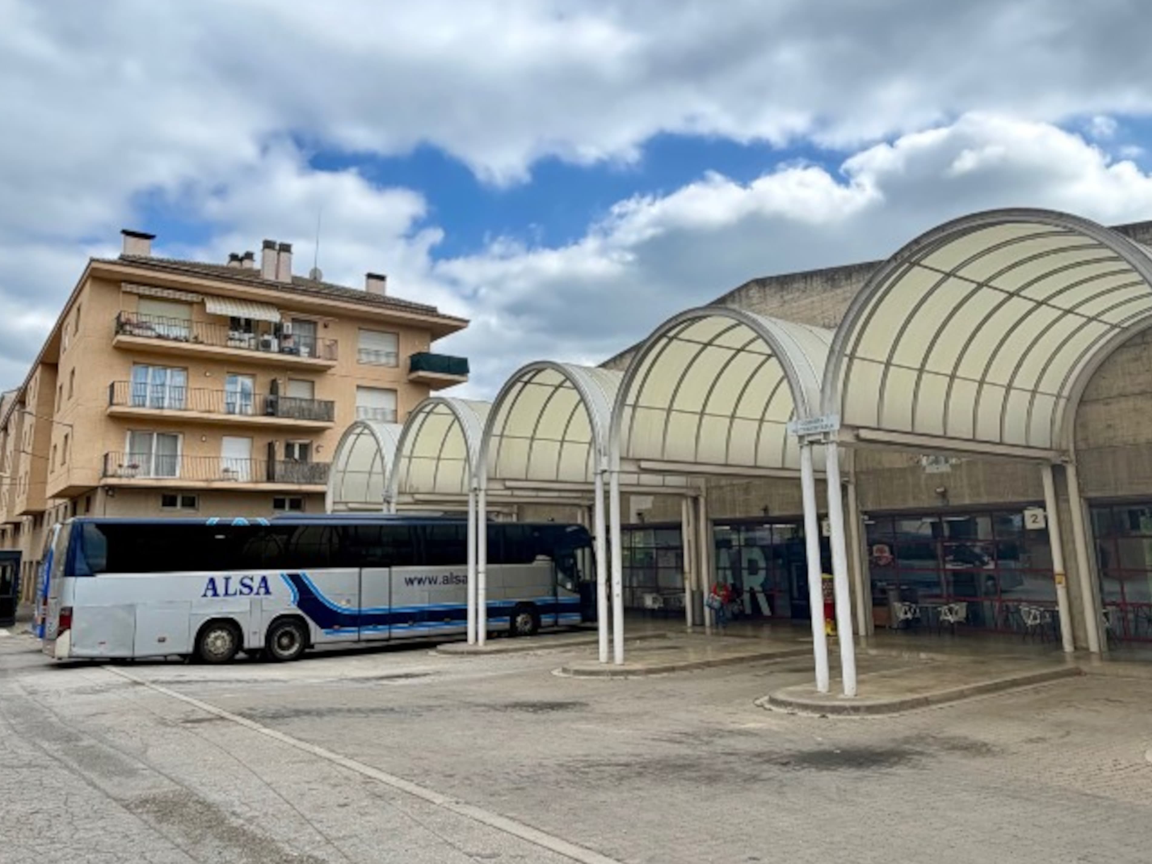 Comencen les obres de millora a l'estació de busos de Solsona