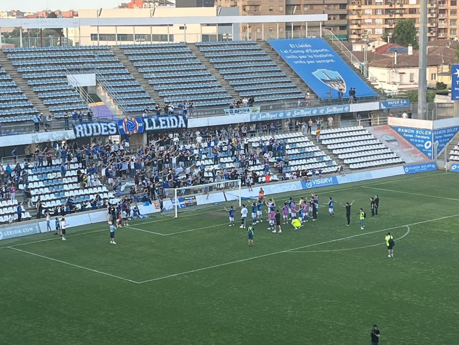 El Lleida CF consuma el descens a Lliga Elit