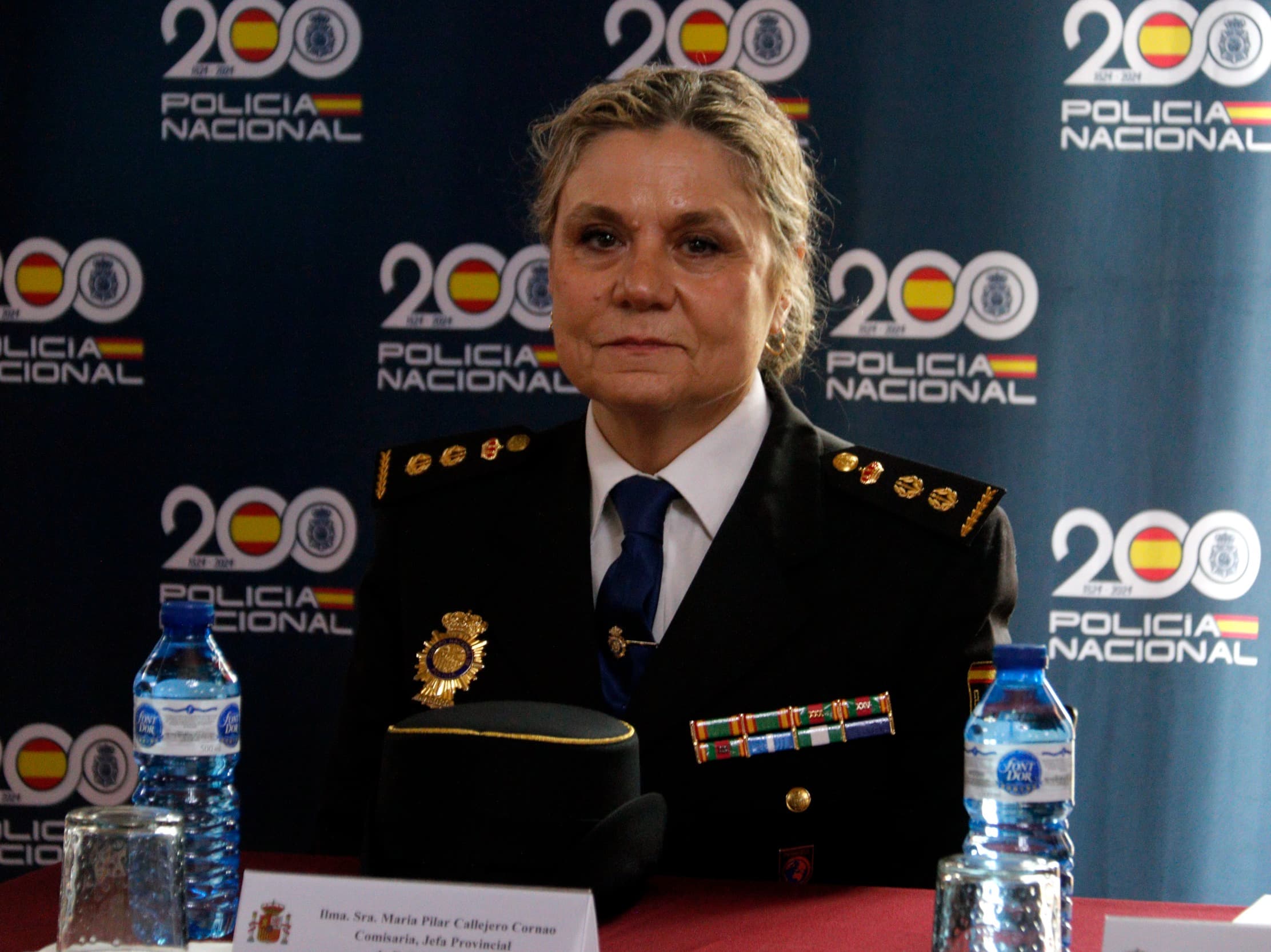 María Pilar Callejero pren possessió com a cap de la Policia Nacional a Lleida