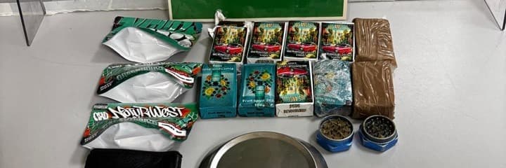 Detingudes 2 persones amb 1 quilo d'haixix a la duana de la Farga de Moles