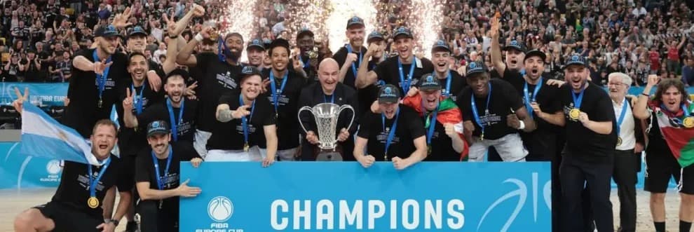 Jaume Ponsarnau conquereix la seva segona Europe Cup consecutiva amb el Surne Bilbao Basket