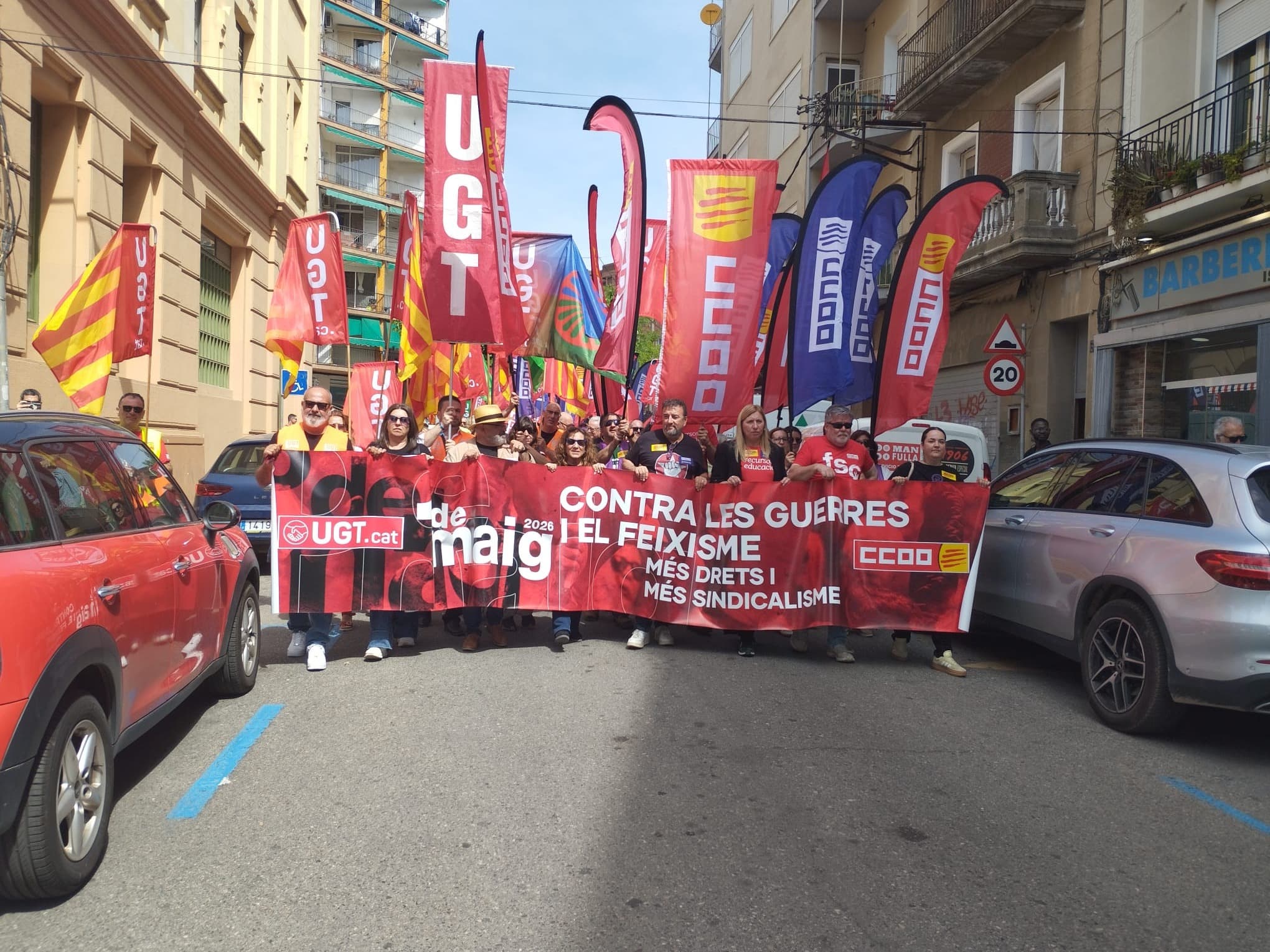 "Aquells que ens van prohibir les manifestacions, ara estan dins la Paeria"