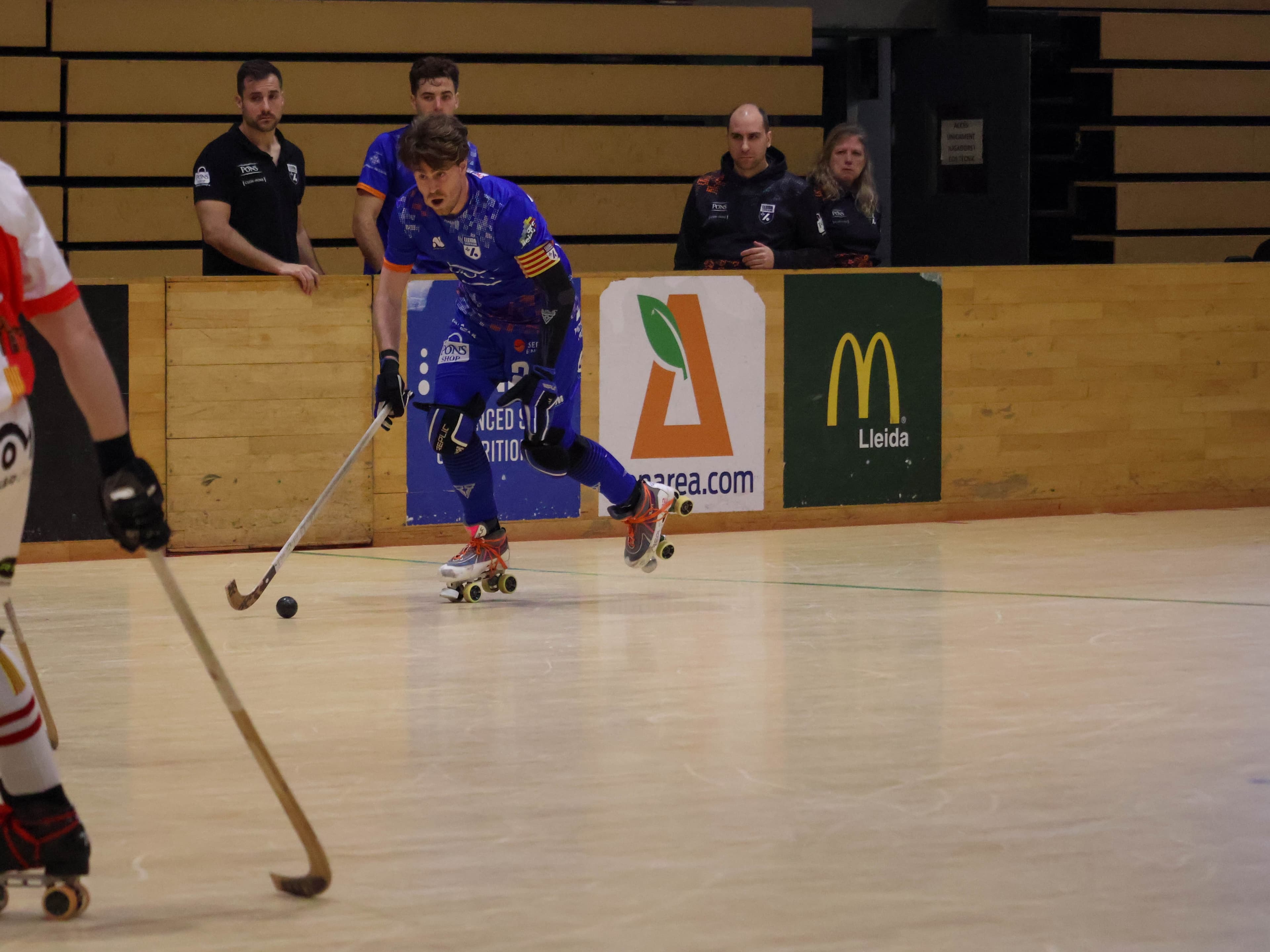 Sergi Duch penja els patins