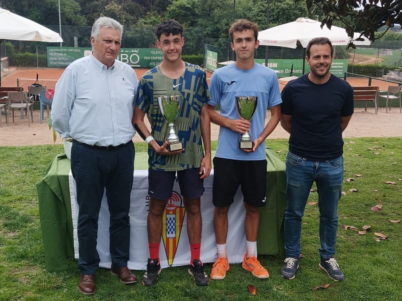 Víctor Palomar es proclama campió de dobles a l’ITF Junior de Girona