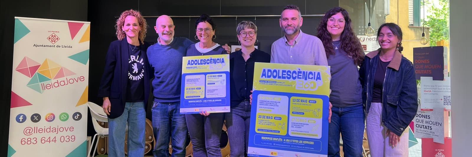 La Paeria de Lleida presenta el projecte 'Adolescència 360º'