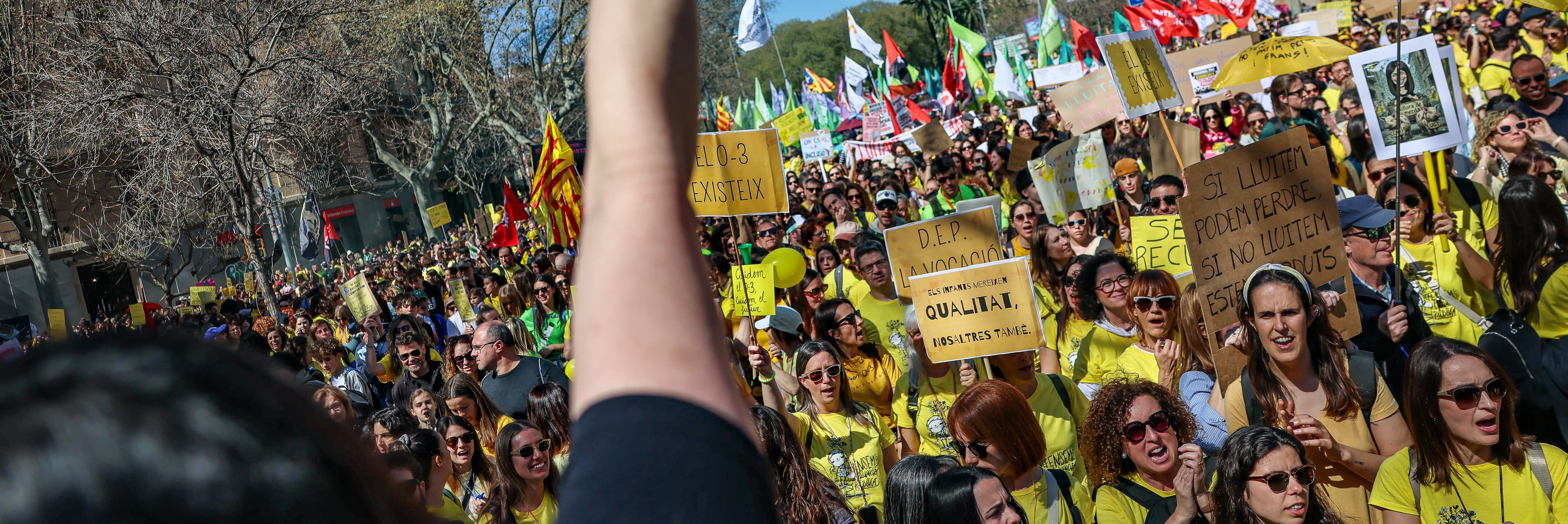 Els docents tornen a la vaga a tot Catalunya aquest dimarts en un clima molt tens amb el Govern