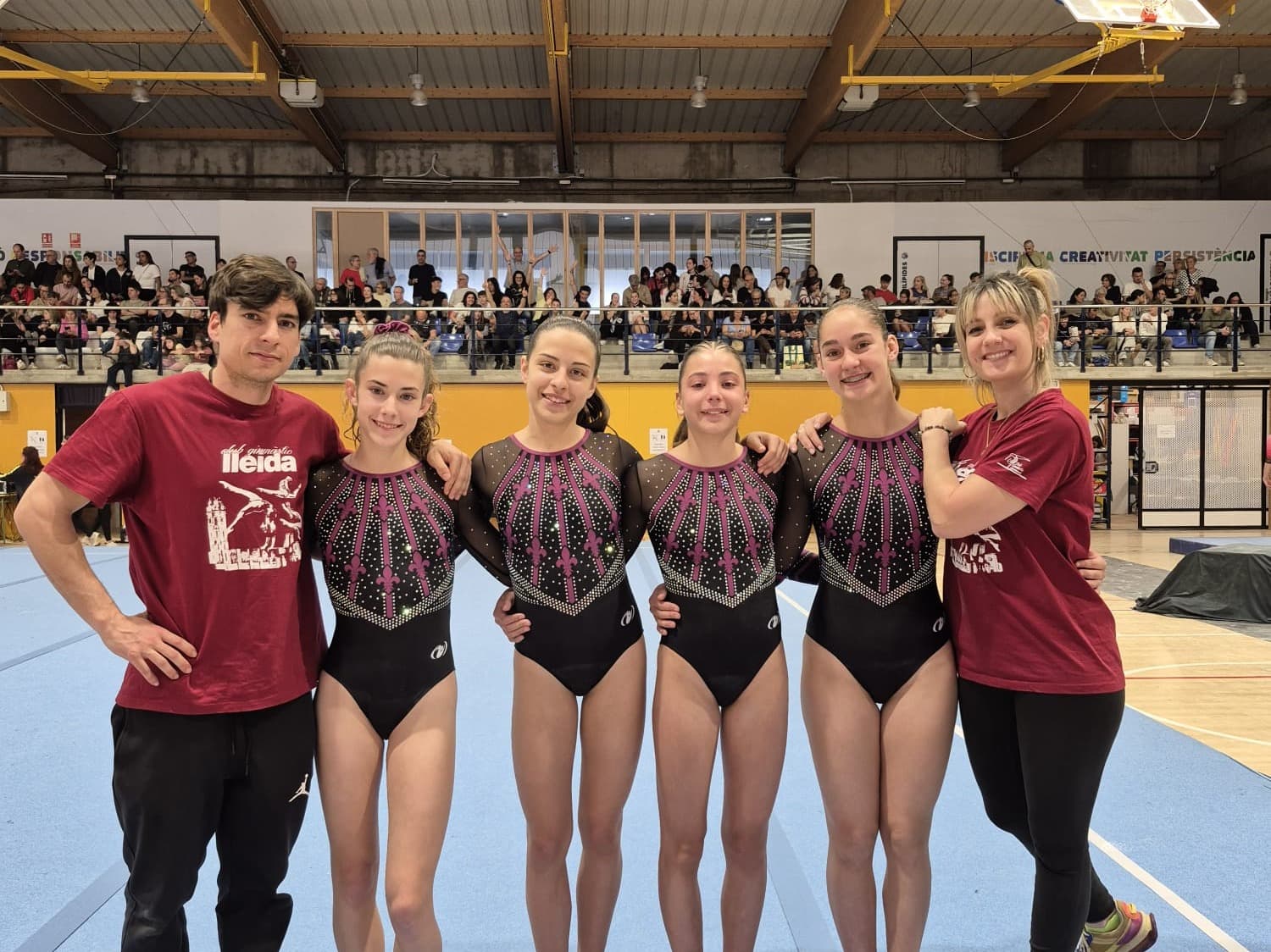 El Club Gimnàstic Lleida segueixen creixent amb la participació a la a fase de Base 6-9