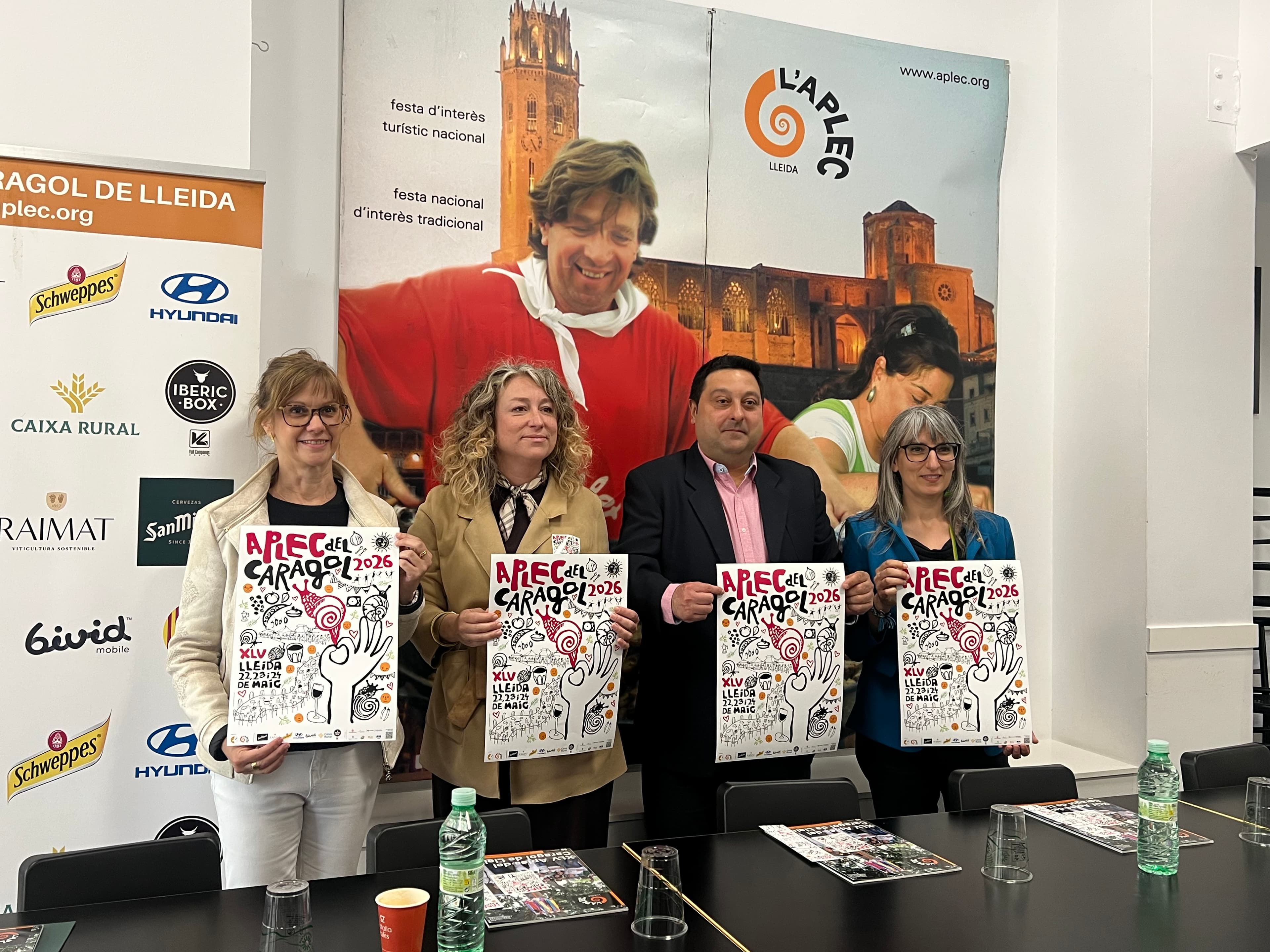 L’Aplec del Caragol celebrarà la seva 45a edició amb 124 colles i gairebé 17.000 collistes