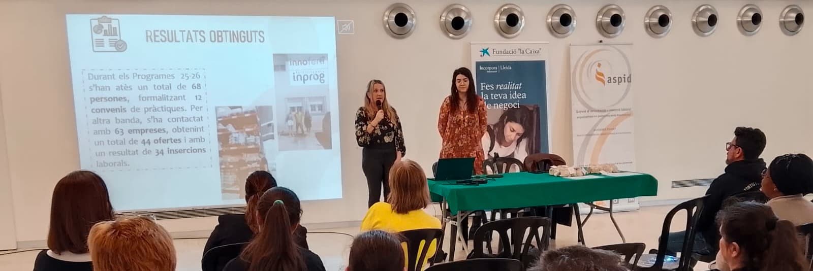 ASPID va aconseguir impulsar la inserció laboral de 103 persones a la Noguera durant el 2025