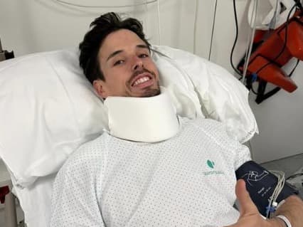 Àlex Márquez rep l’alta hospitalària després de l'aparatós accident a Montmeló