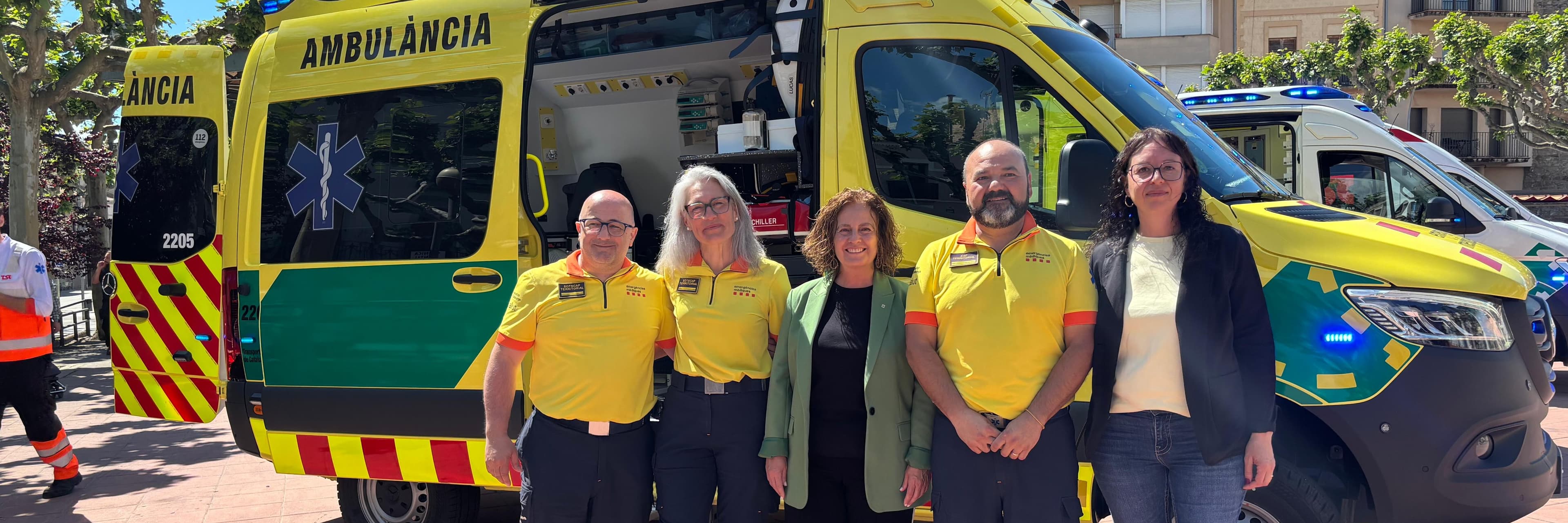 El SEM desplega 45 ambulàncies noves a l’Alt Pirineu en l’inici del nou model de transport sanitari