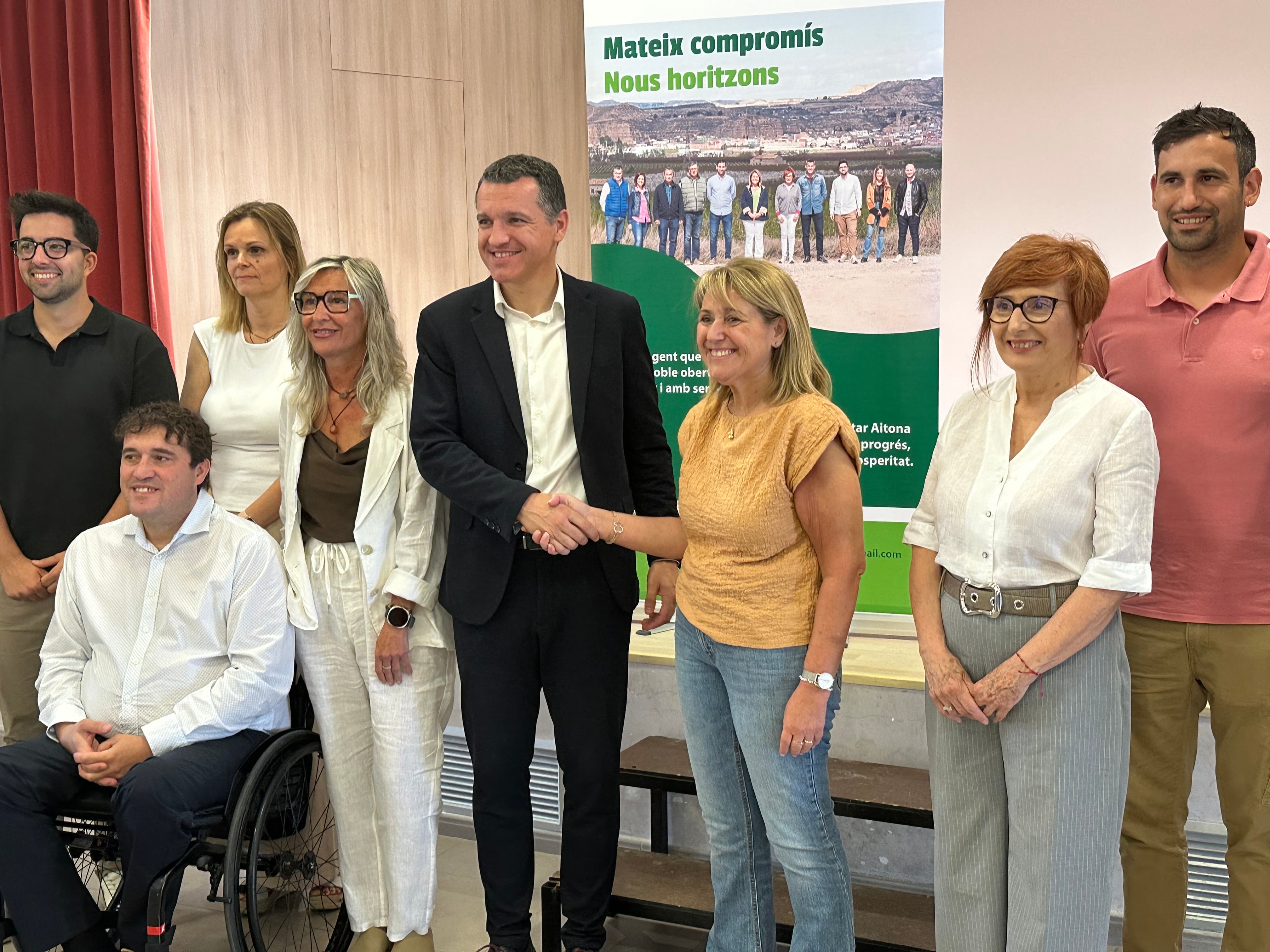 Primer Aitona i el PSC-CP uneixen forces de cara a les municipals de 2027