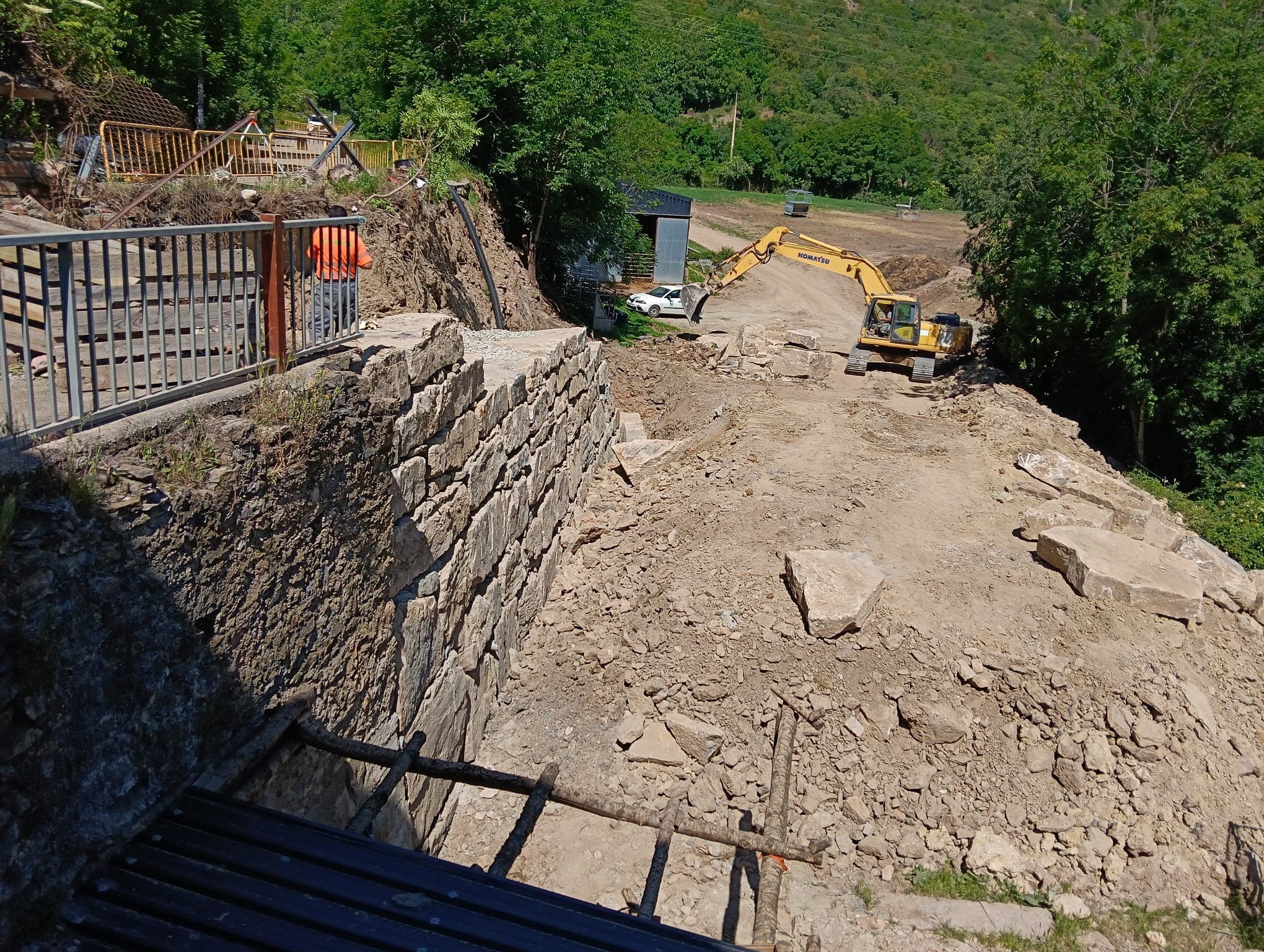 La Diputació de Lleida rehabilita la travessera de la Bastida de Sort, a la LV-5223a